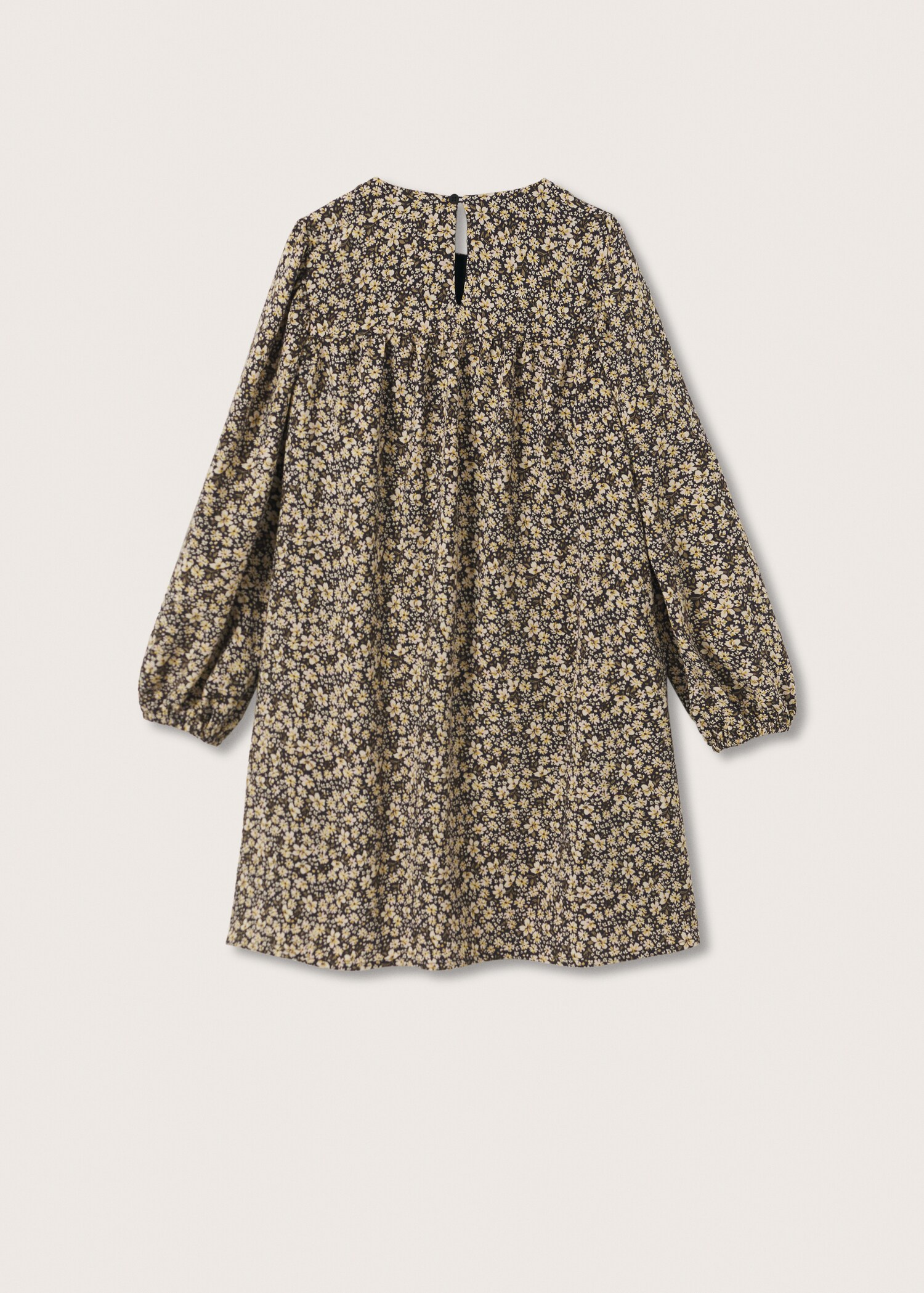 Floral print dress - Reverse of the article
