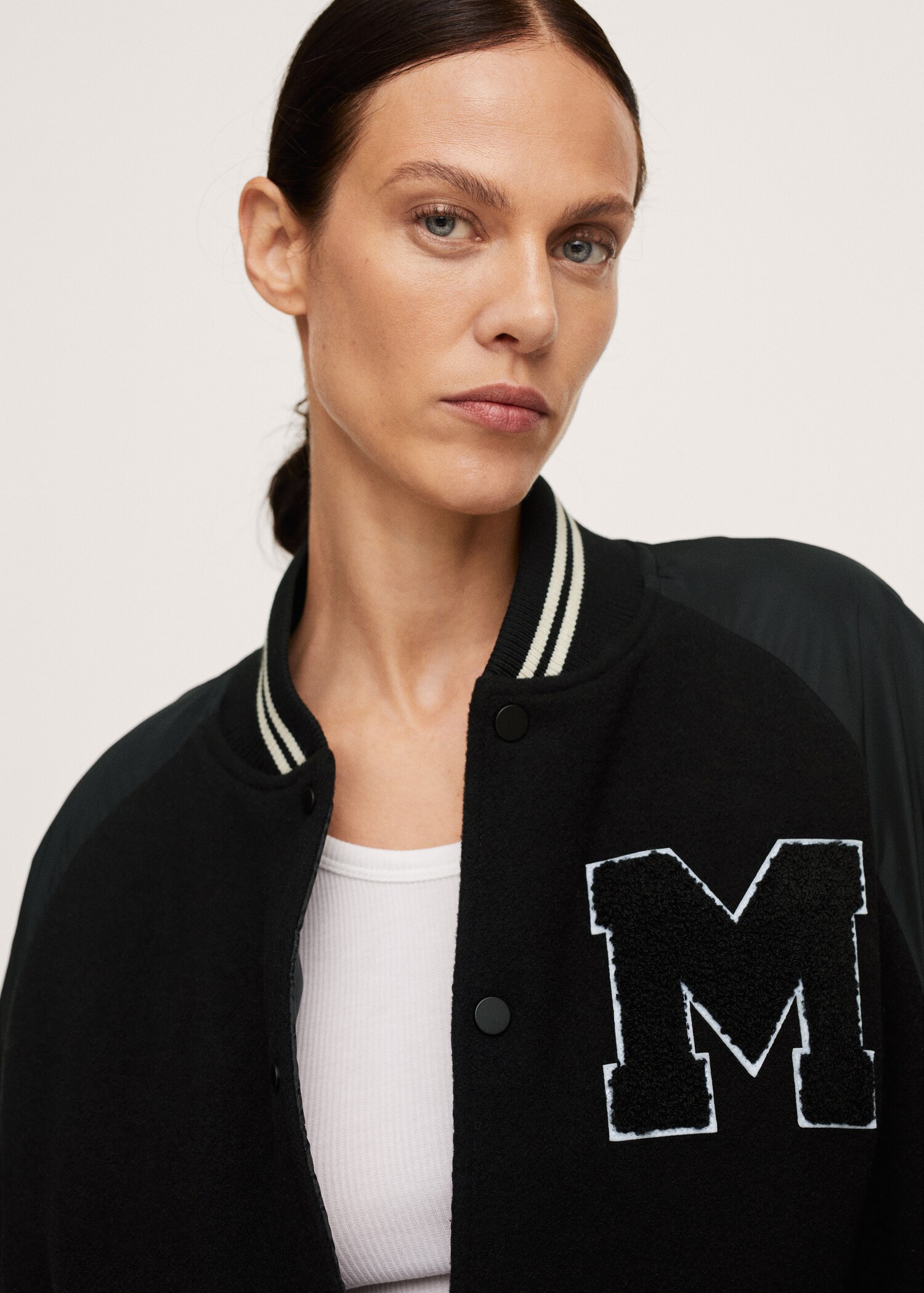Chaqueta bomber parche - Detalle del artículo 1