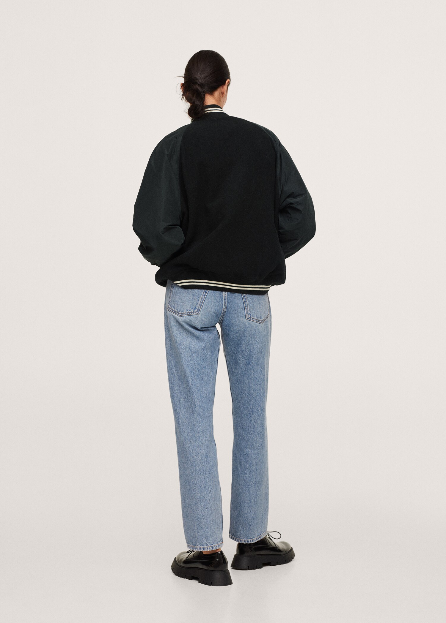 Chaqueta bomber parche - Reverso del artículo