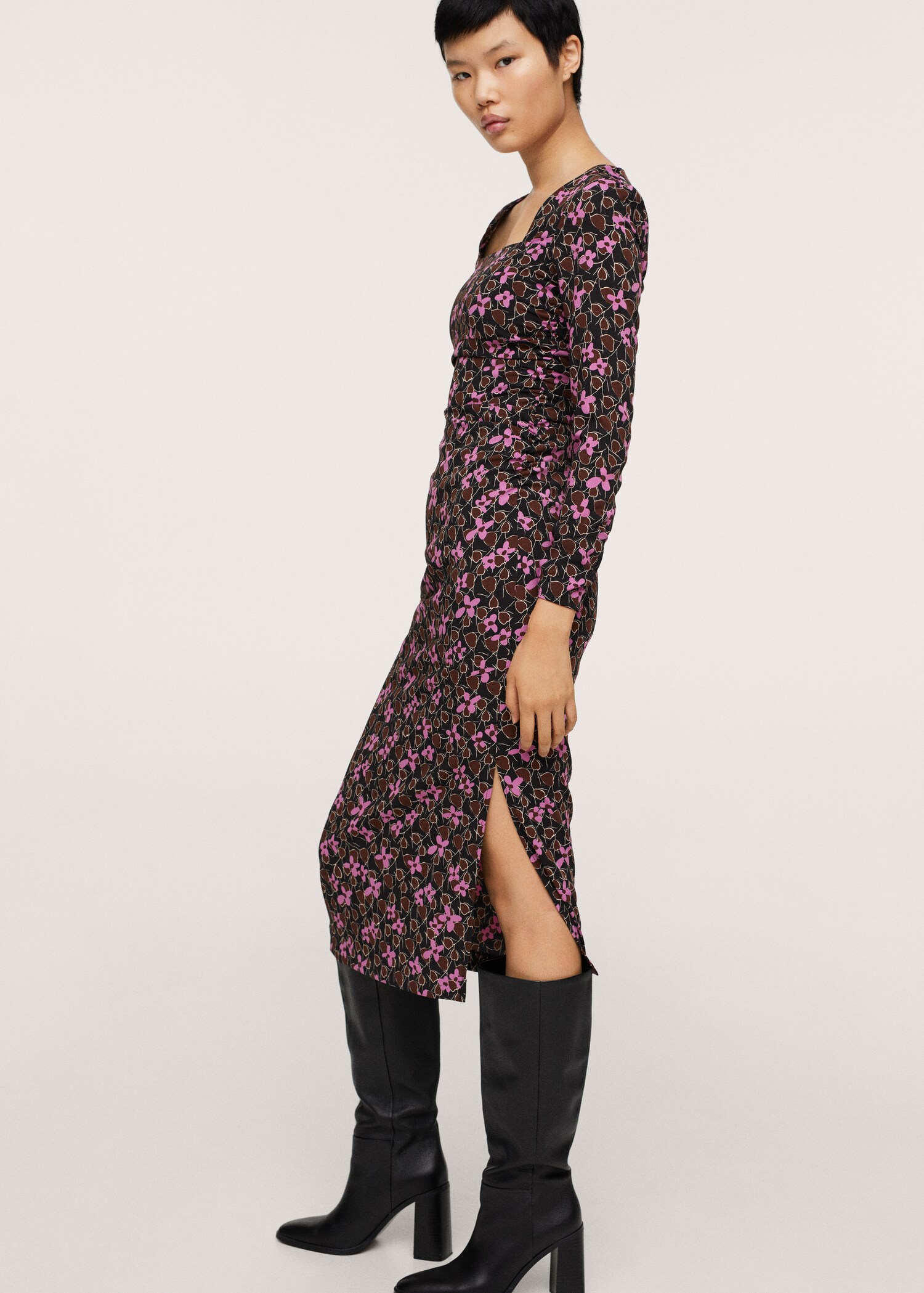 Vestido estampado flores - Detalle del artículo 2