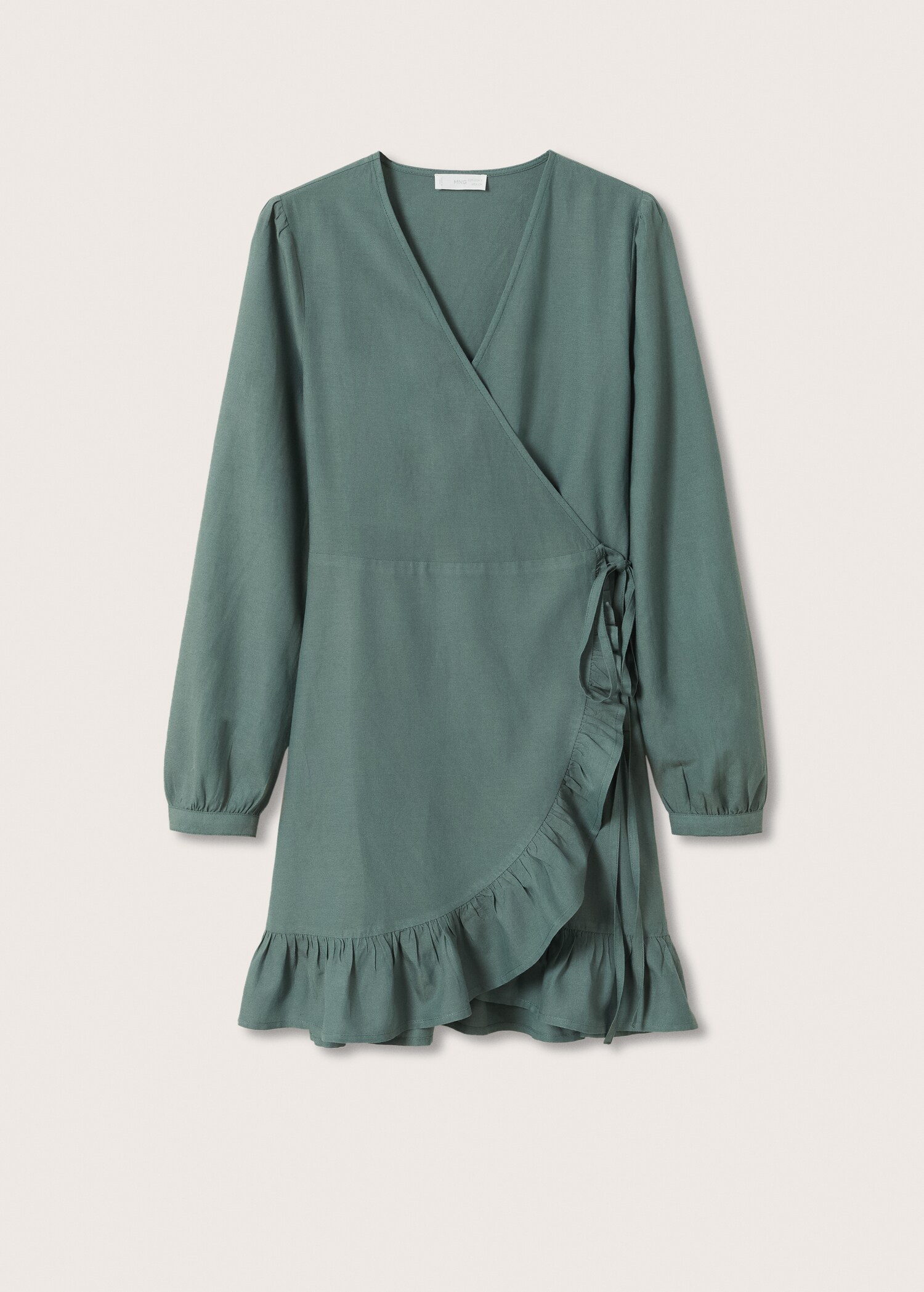 Ruffle wrap dress - Article without model