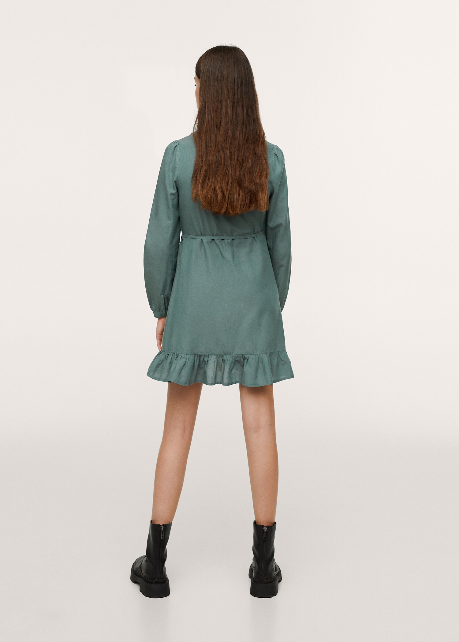 Ruffle wrap dress - Details of the article 2