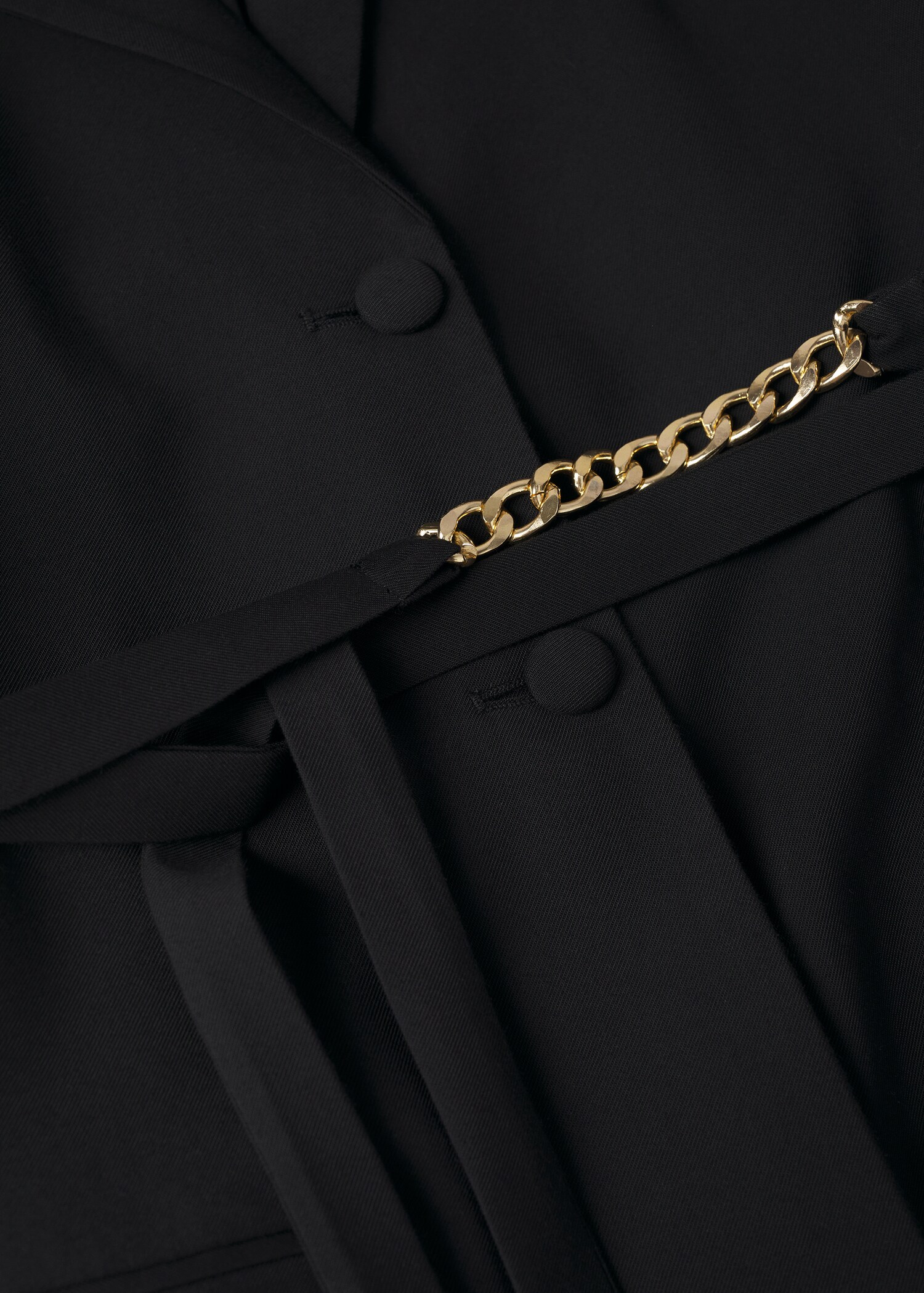 Překřížené šaty s páskem - Detail zboží 8
