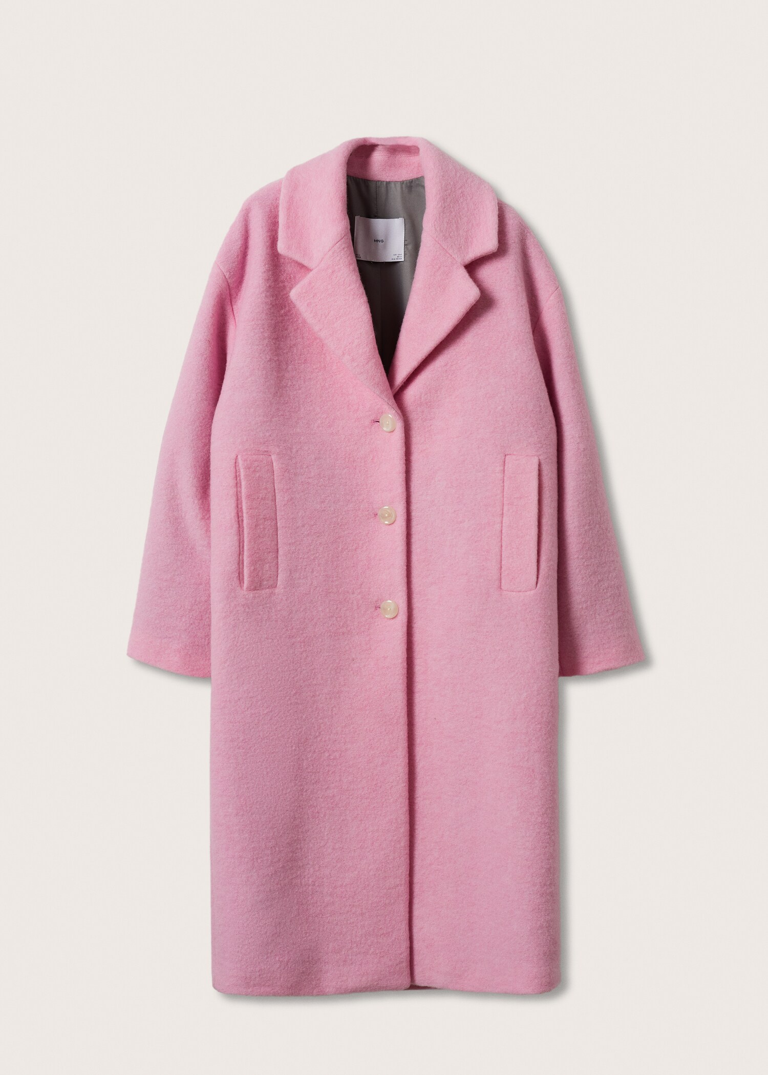 Abrigo lana oversize - Artículo sin modelo