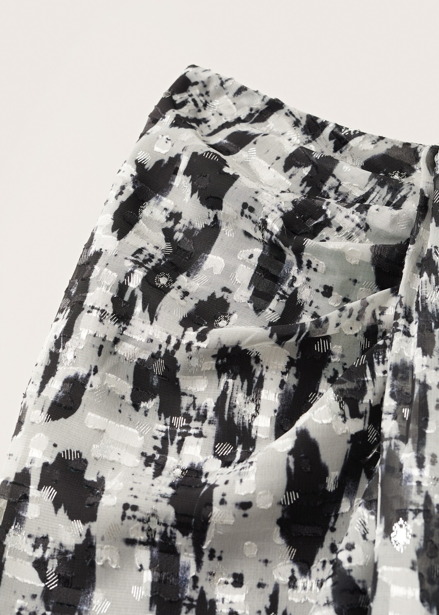 Falda midi estampada - Detalle del artículo 8