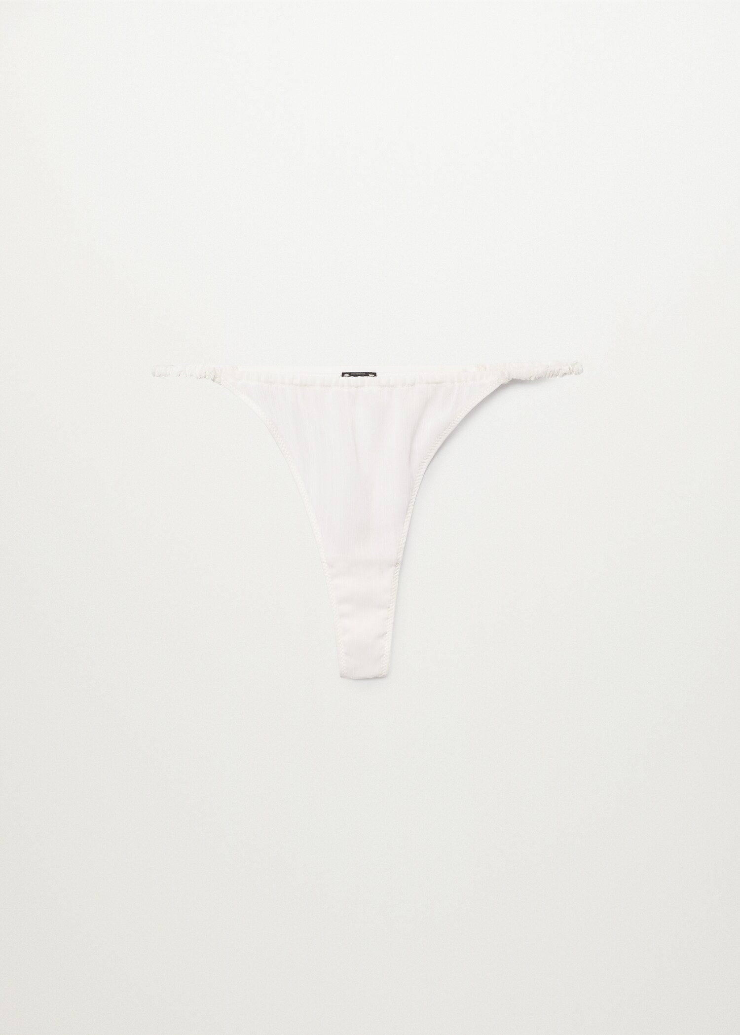 Tanga tejido semitransparente - Artículo sin modelo