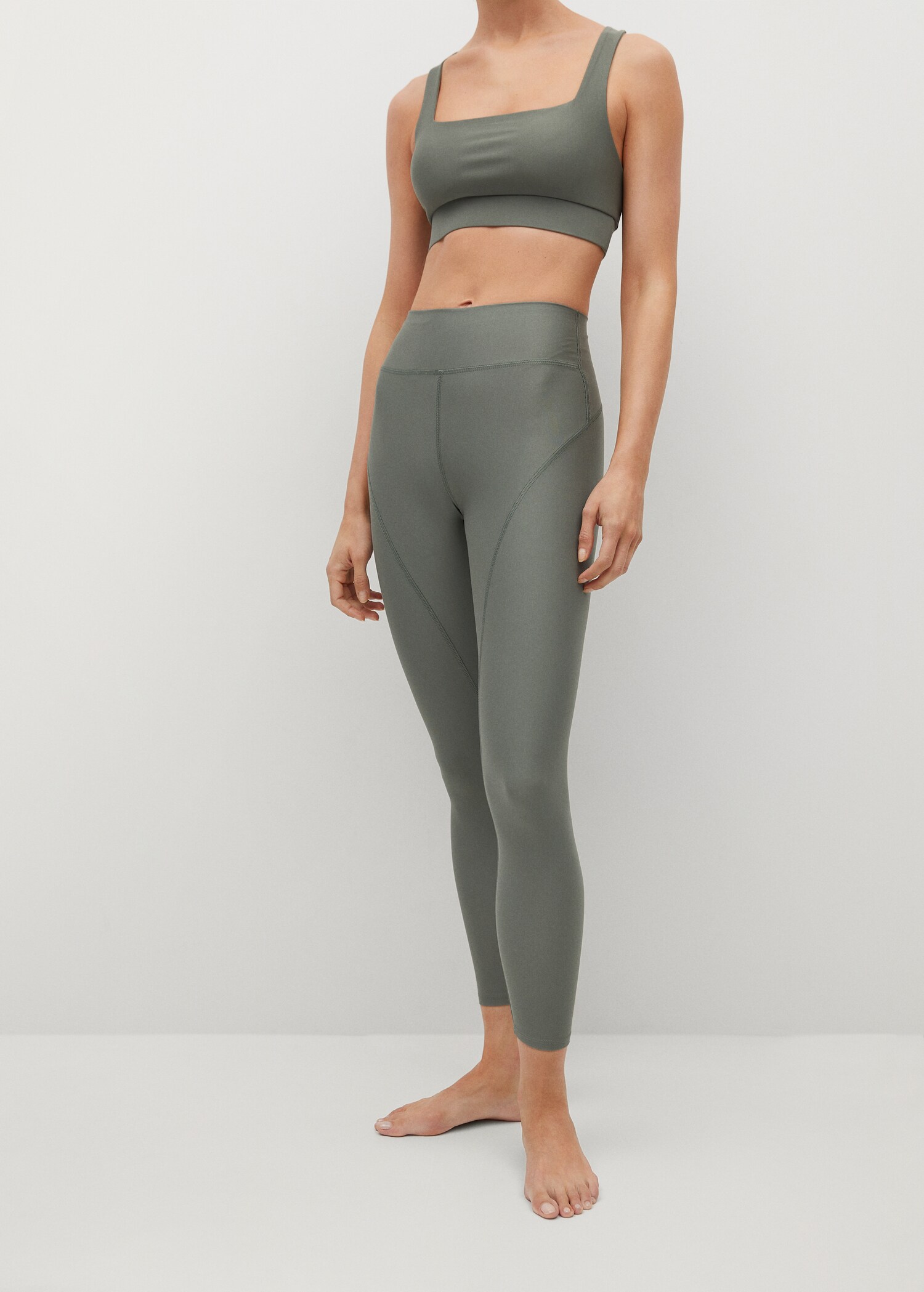 Leggings deportivos transpirables - Plano medio