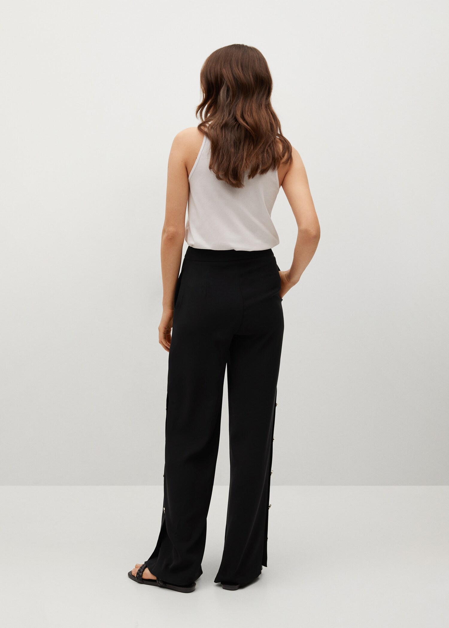 Pantalón botones laterales - Reverso del artículo