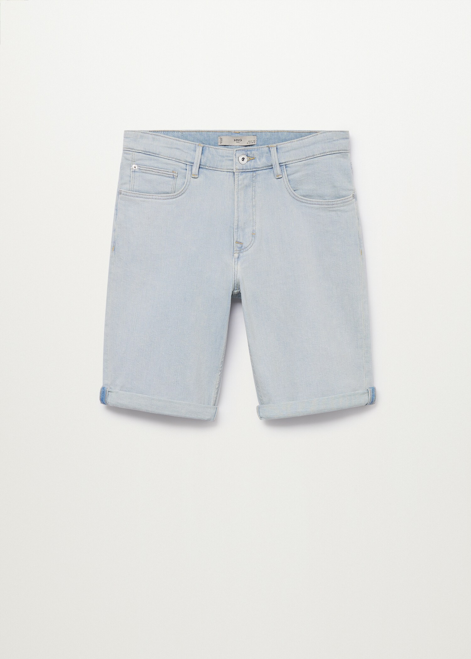 Bermudas vaqueras lavado claro - Artículo sin modelo