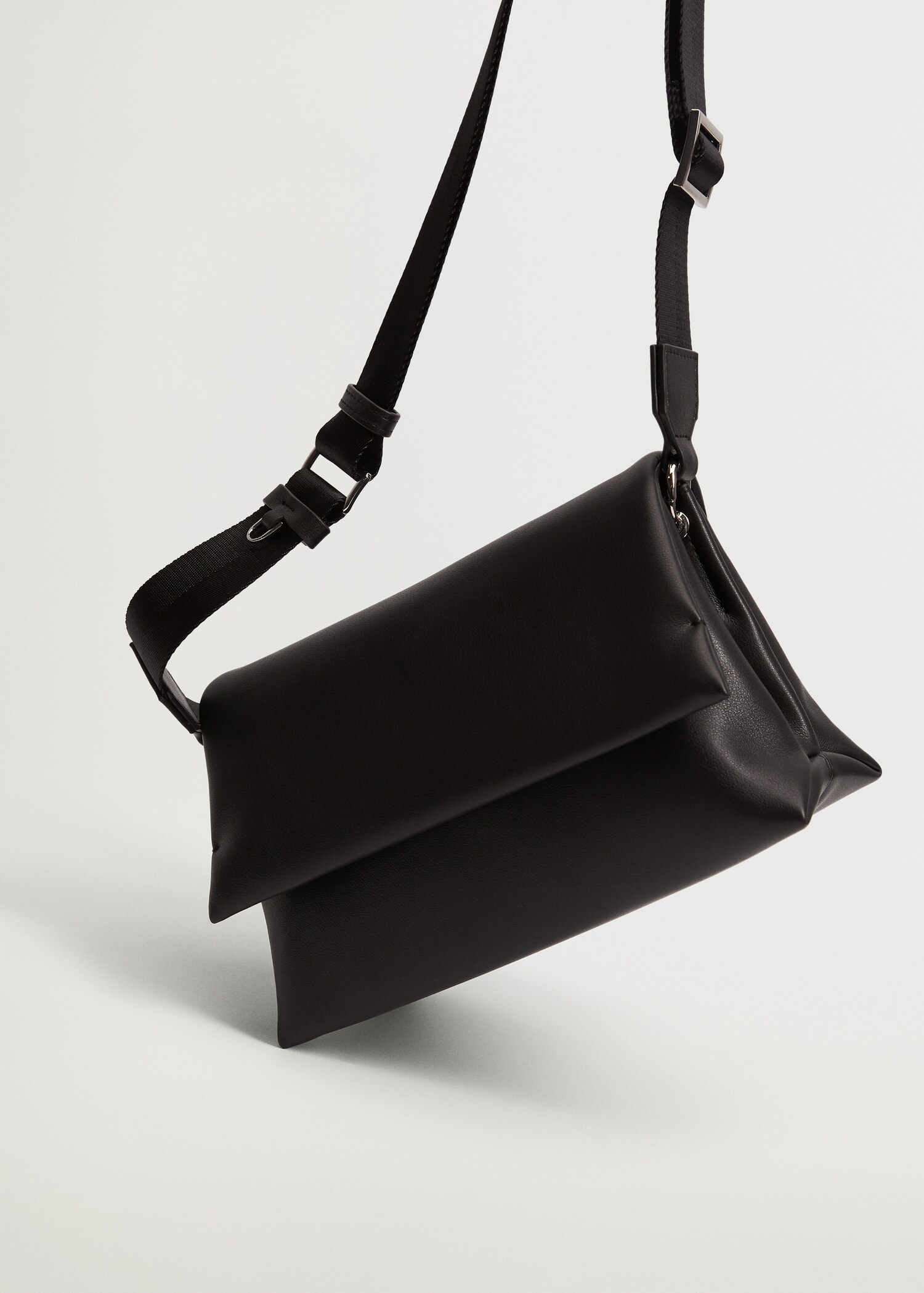 Flap cross-body bag - Medium plane