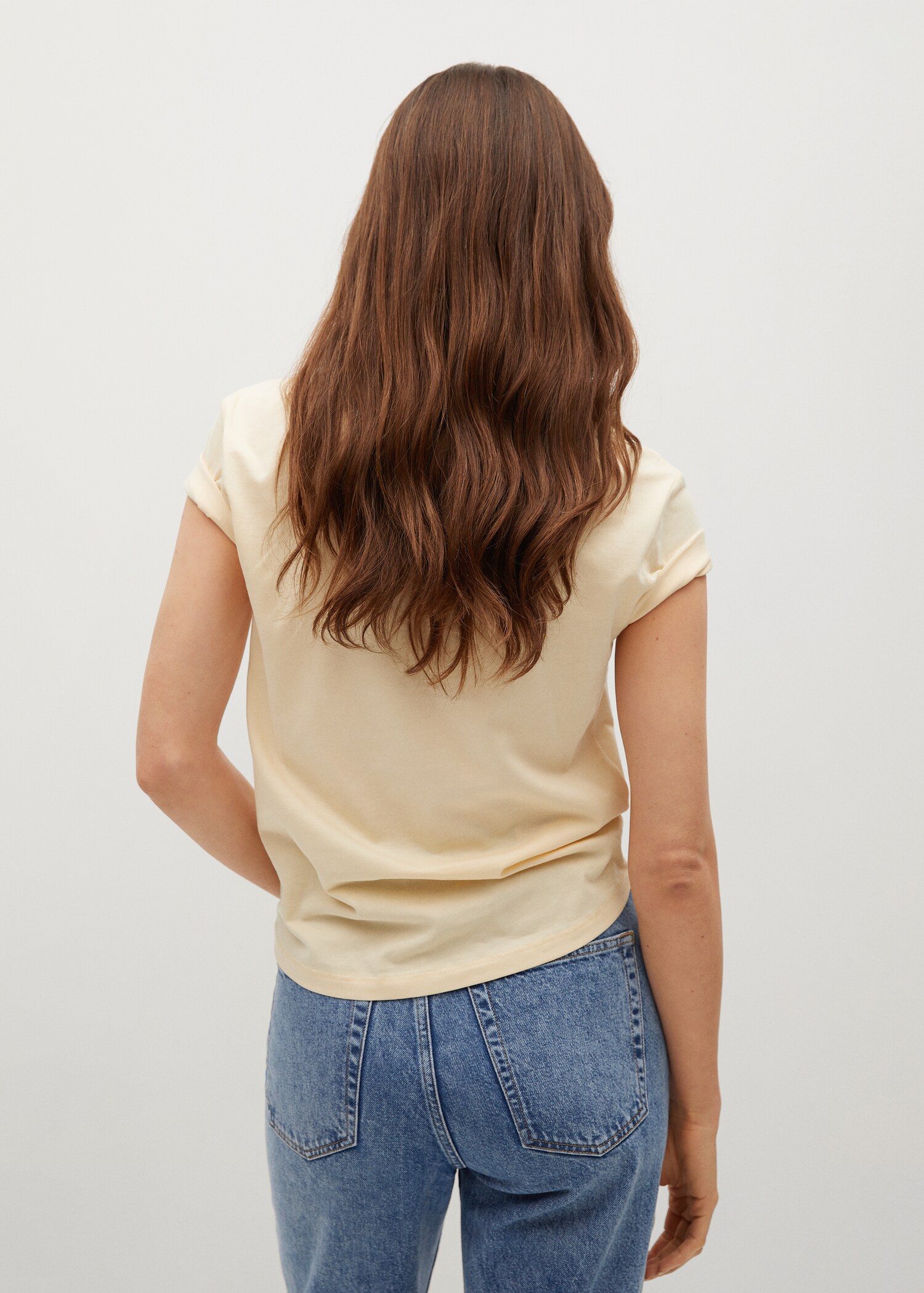 100% cotton T-shirt - Reverse of the article