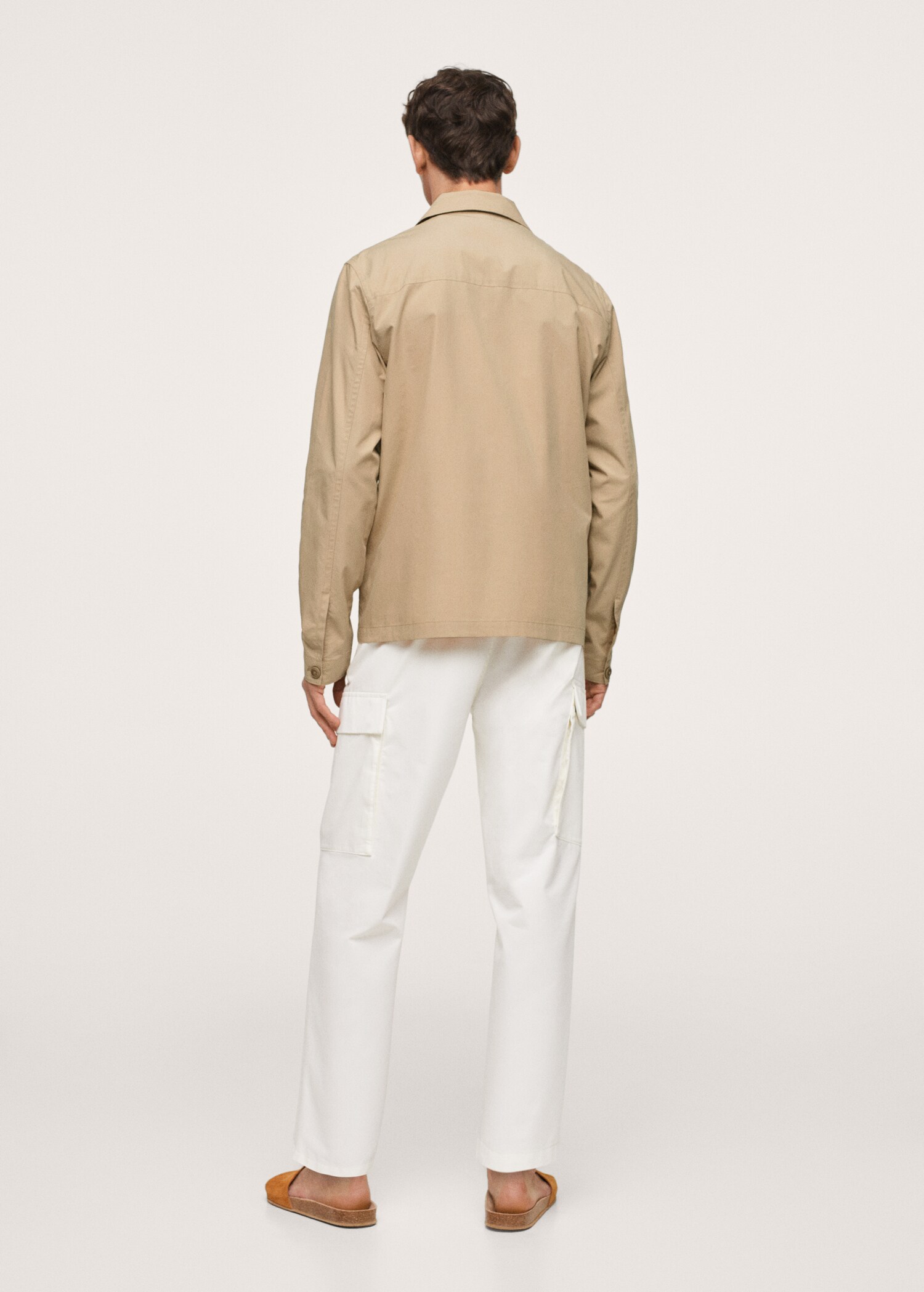 Sobrecamisa algodón lyocell - Reverso del artículo