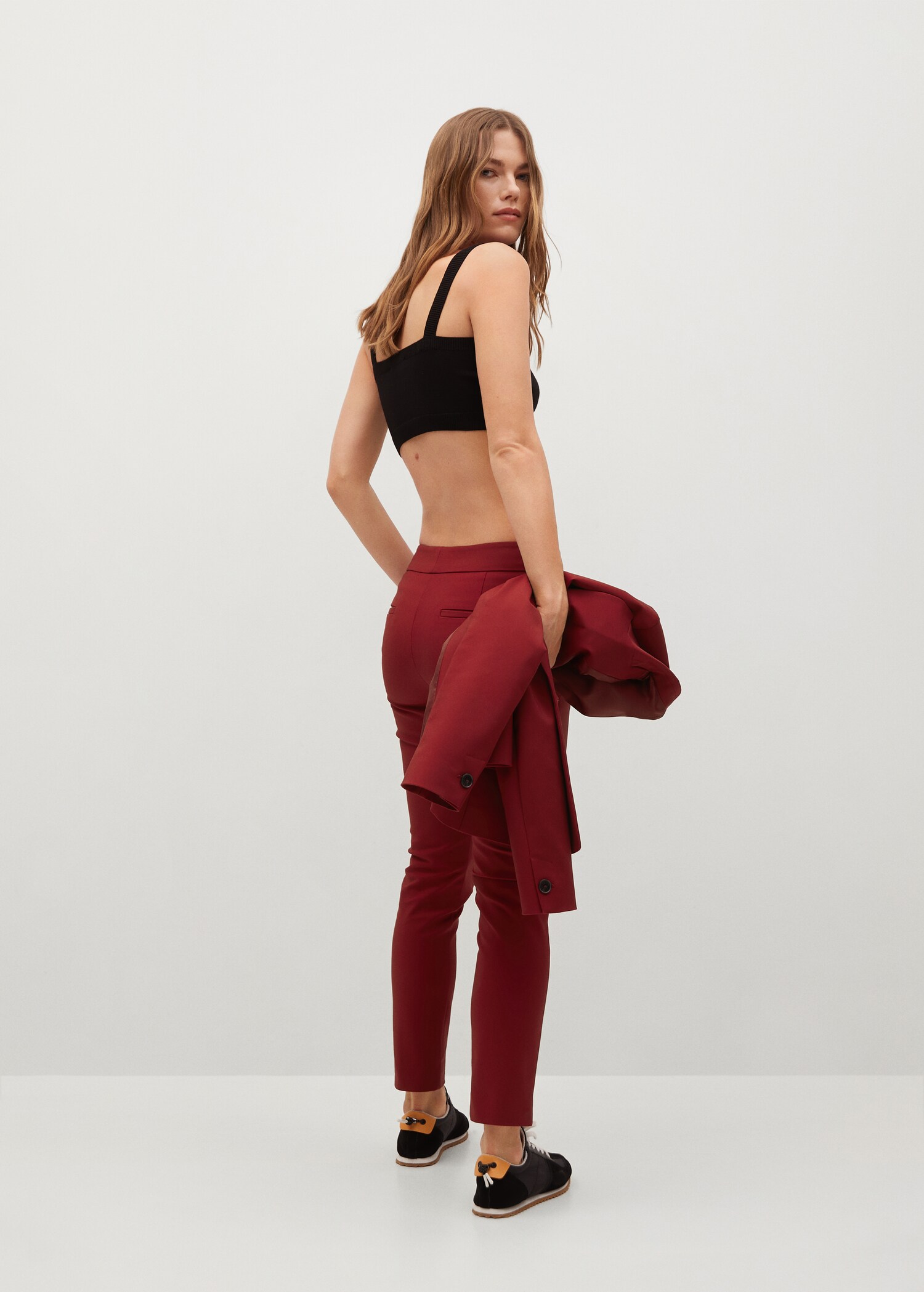 Pantalón pitillo traje - Reverso del artículo