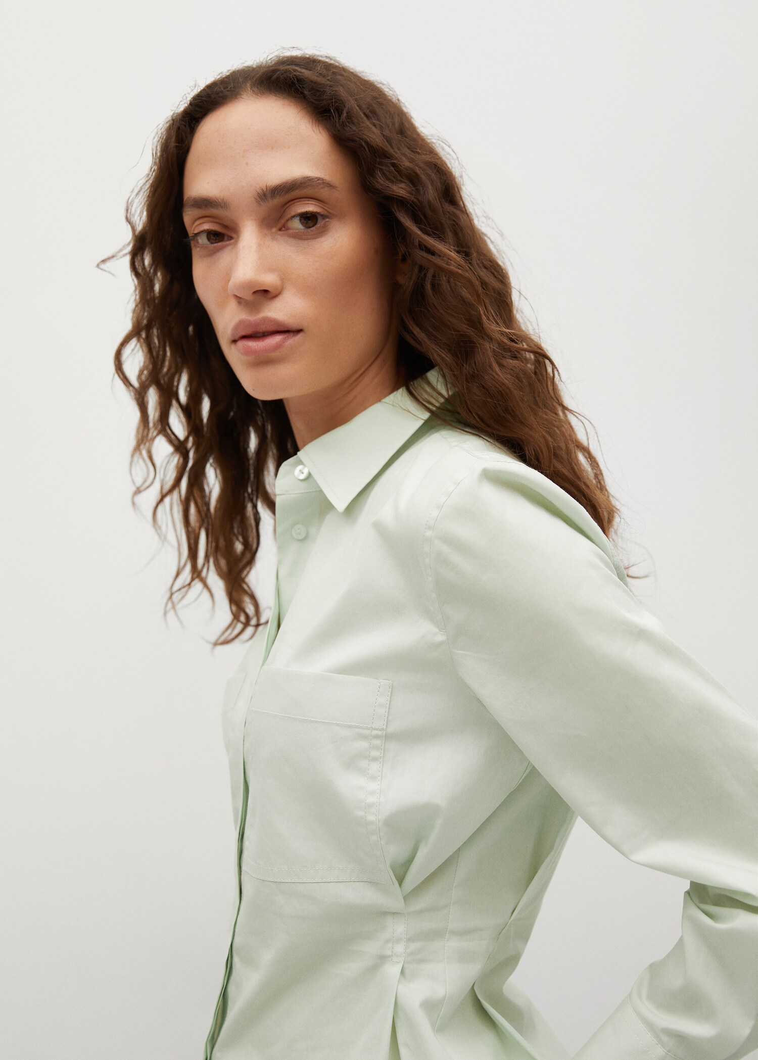 Camisa algodón pinzas - Detalle del artículo 1