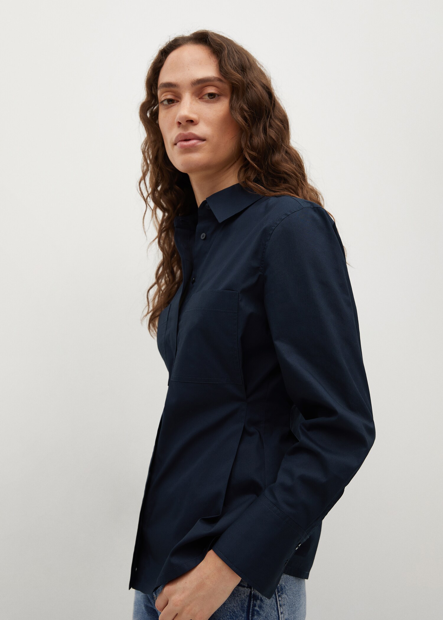 Camisa algodón pinzas - Detalle del artículo 1