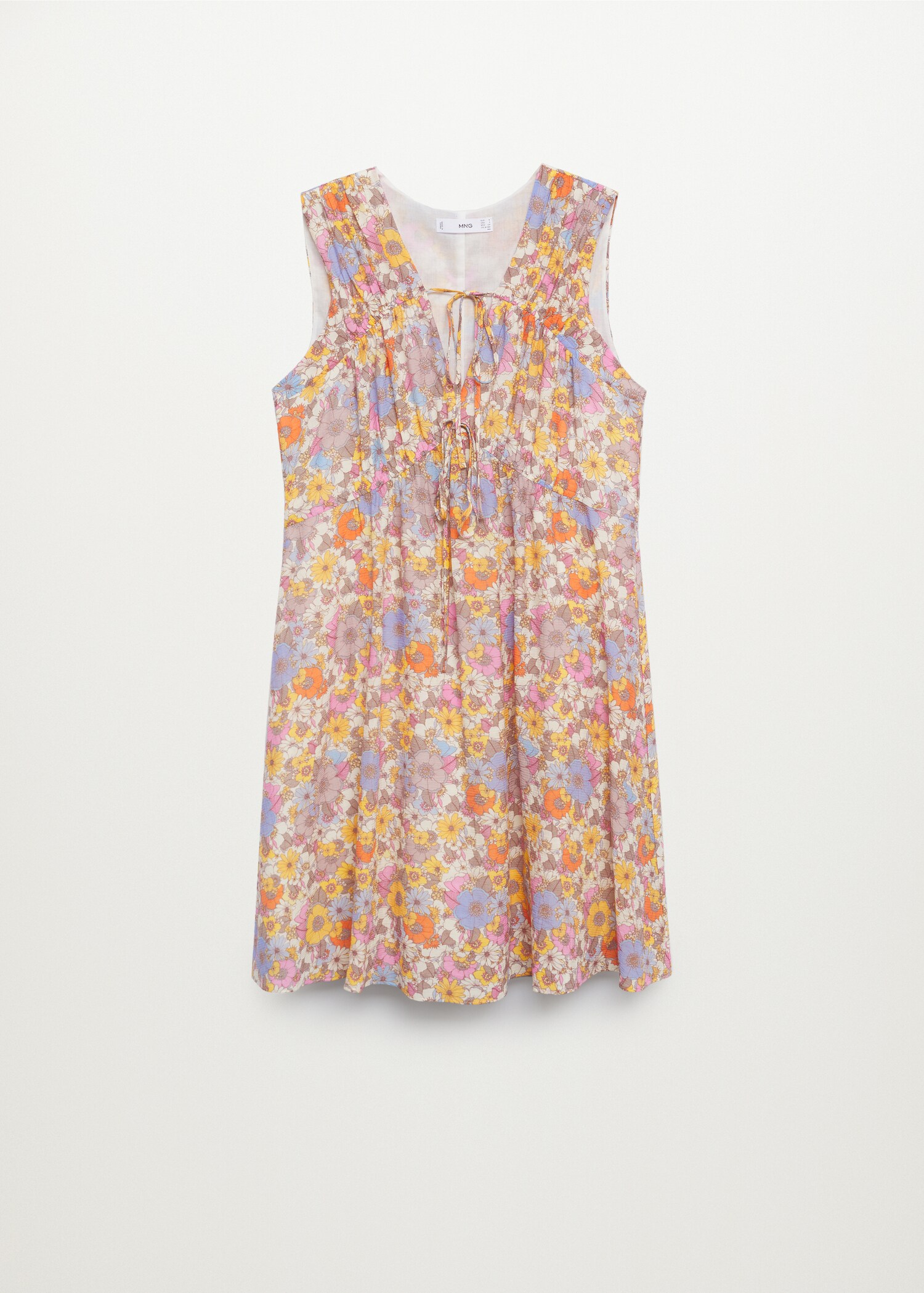 Vestido fluido estampado - Artículo sin modelo