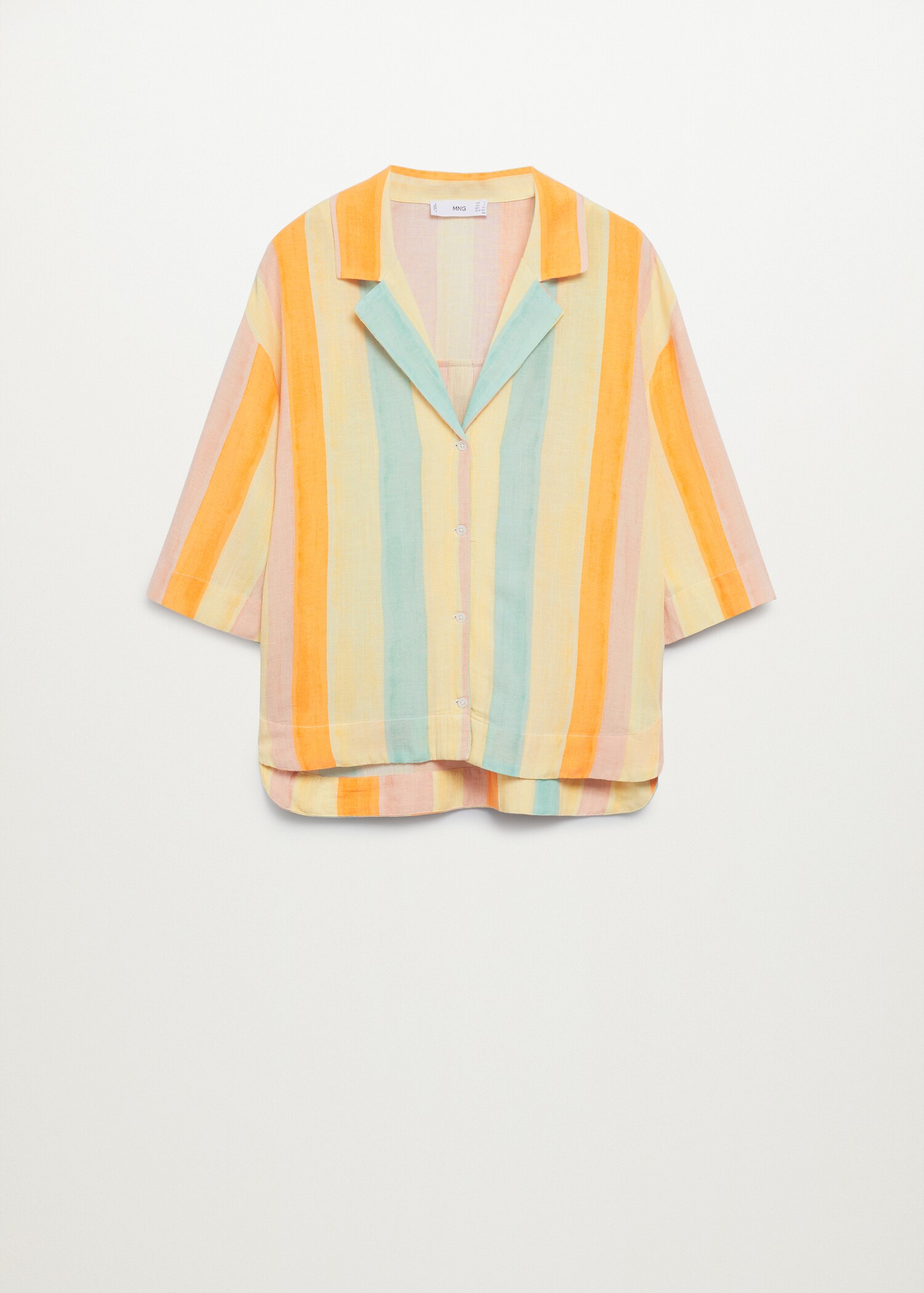 Camisa fluida estampada - Artículo sin modelo