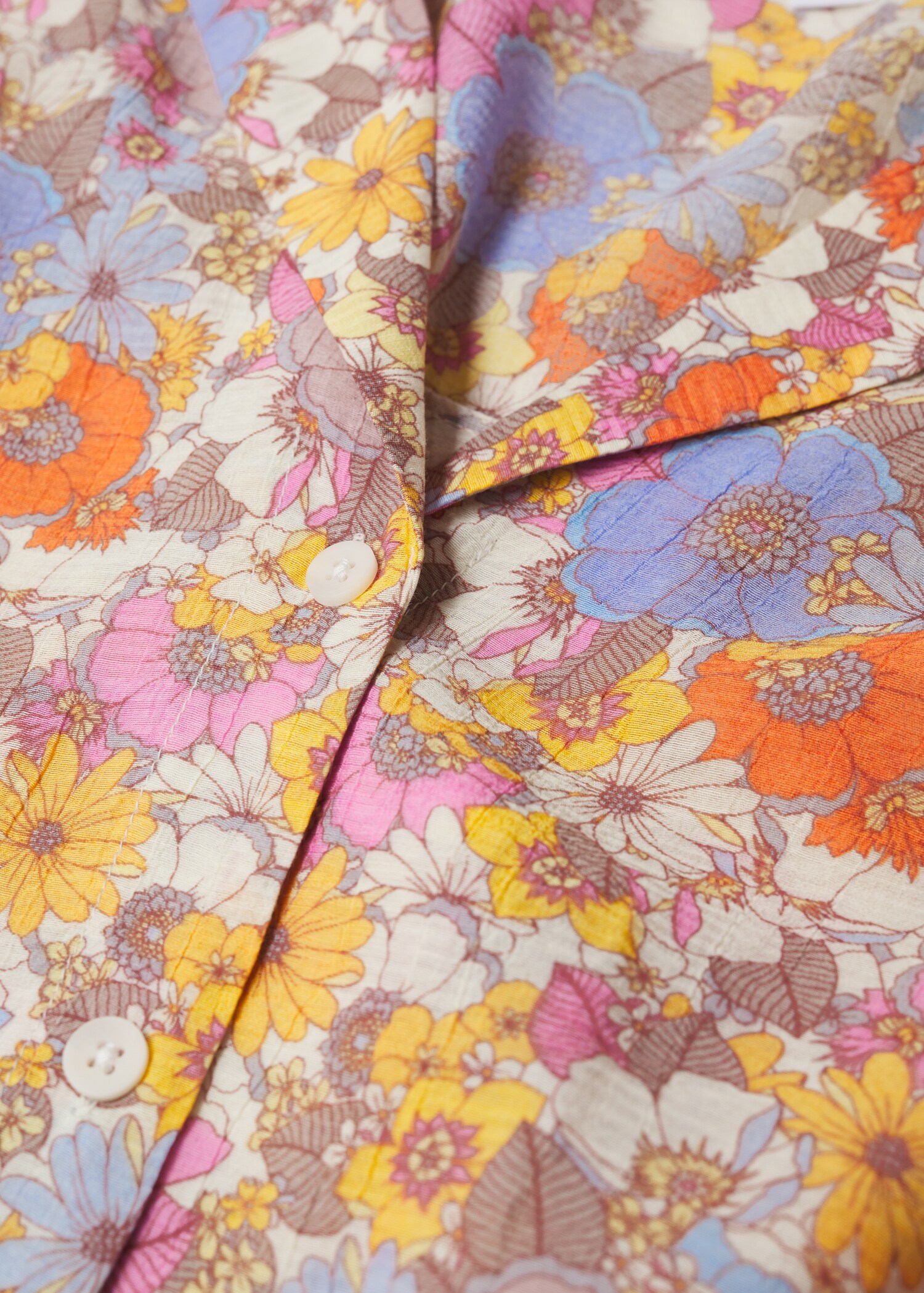 Camisa fluida estampada - Detalle del artículo 8