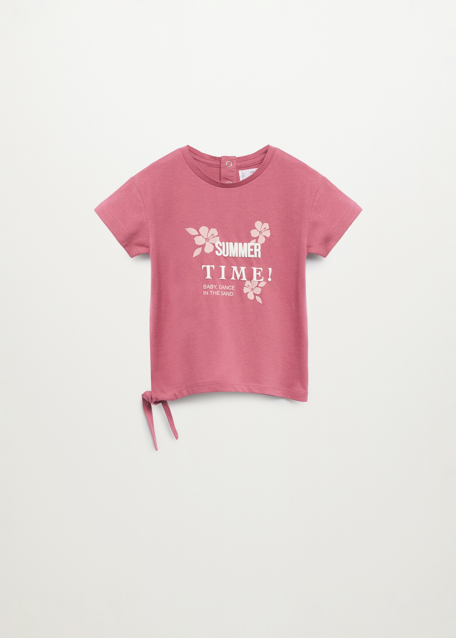 Message cotton T-shirt - Article without model