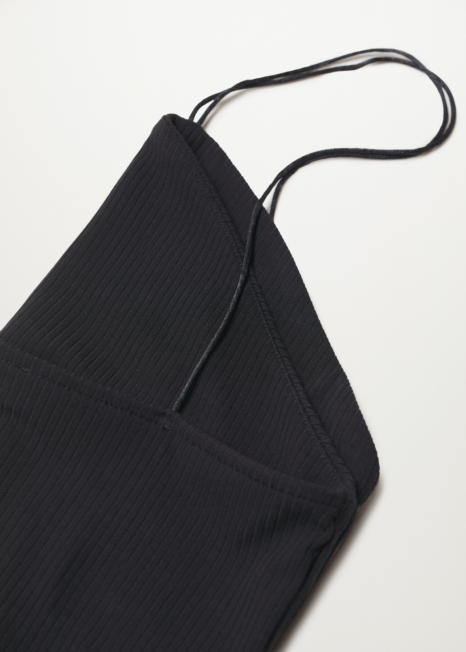 Žebrované crop top - Detail zboží 8