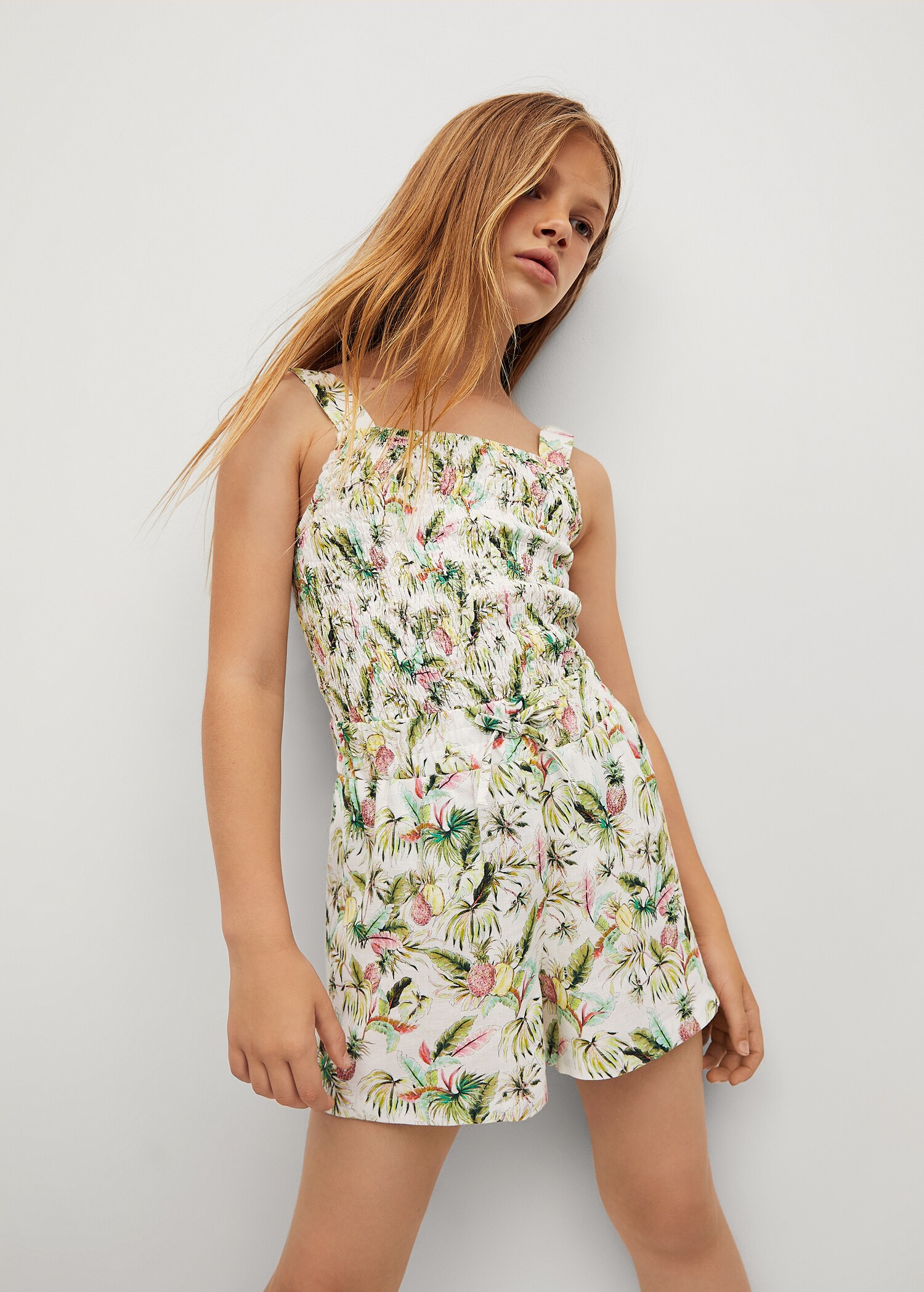 Ruched printed blouse - Details of the article 1