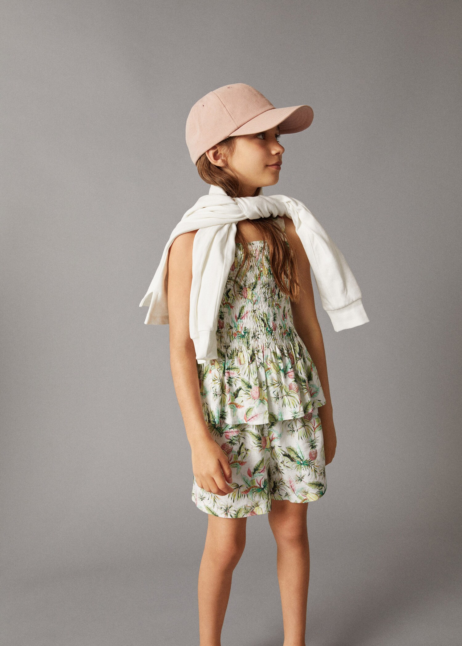 Ruched printed blouse - Details of the article 5