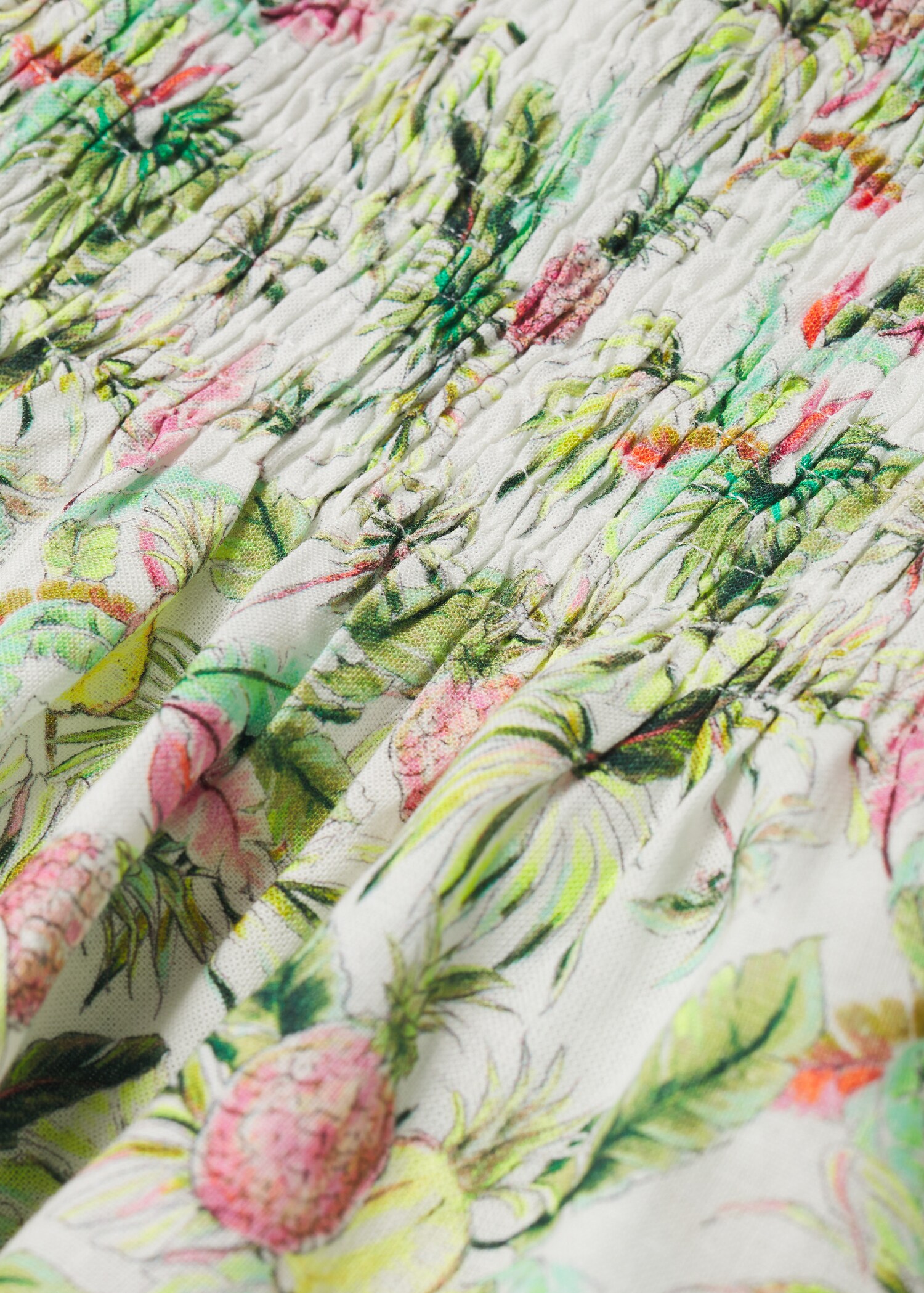 Ruched printed blouse - Details of the article 8