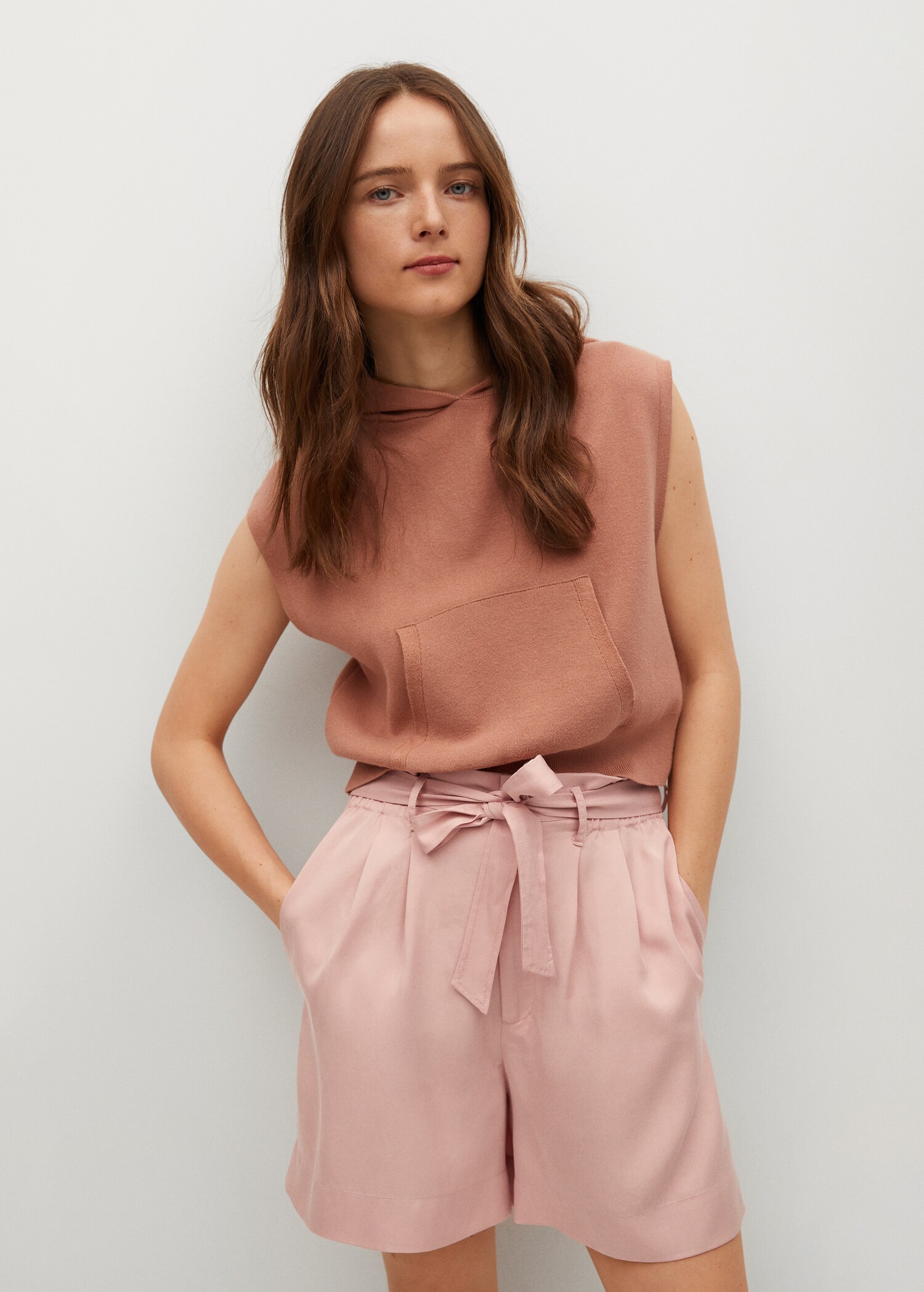 100% lyocell shorts - Medium plane