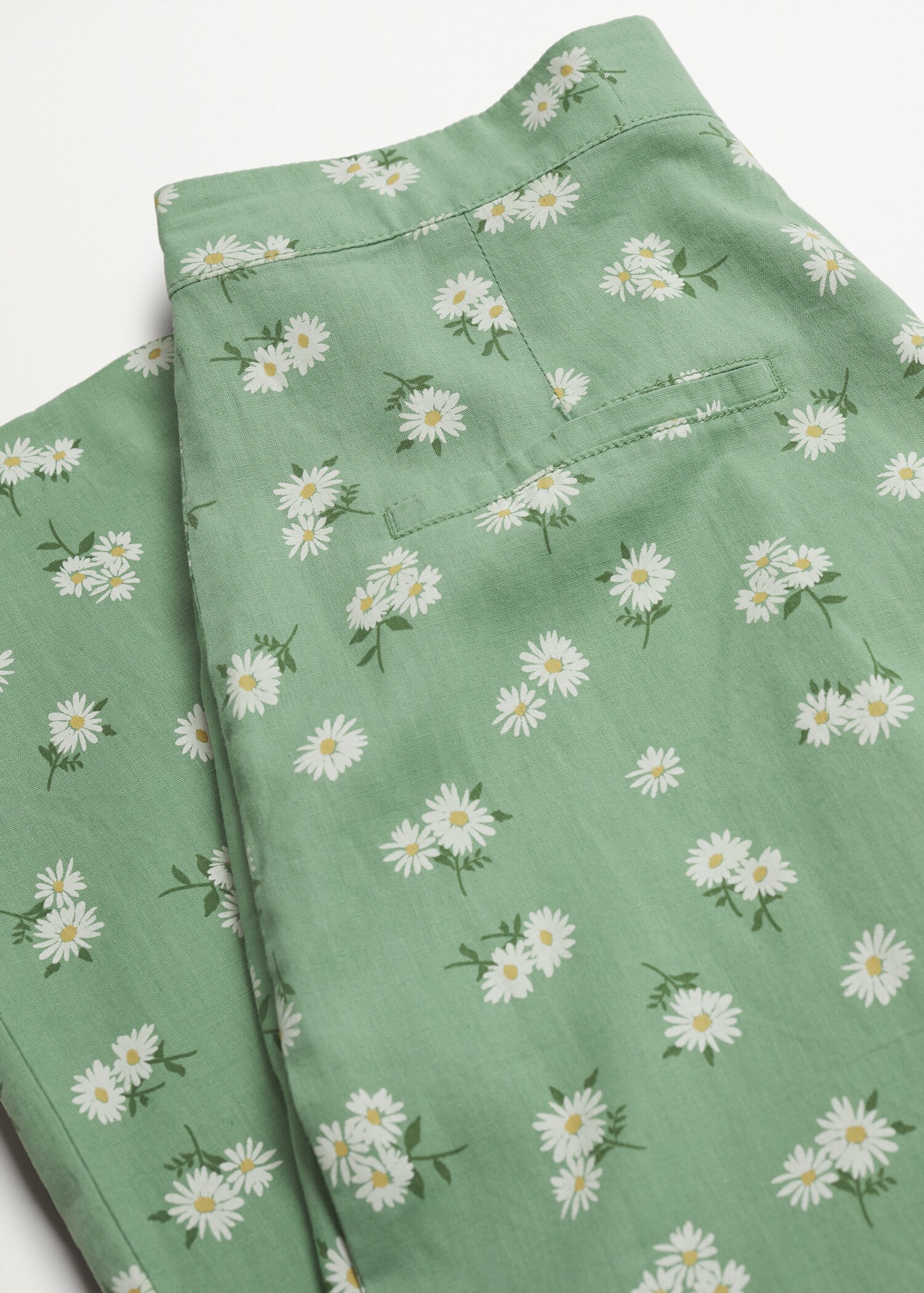 Linen-blend culotte trousers - Details of the article 8