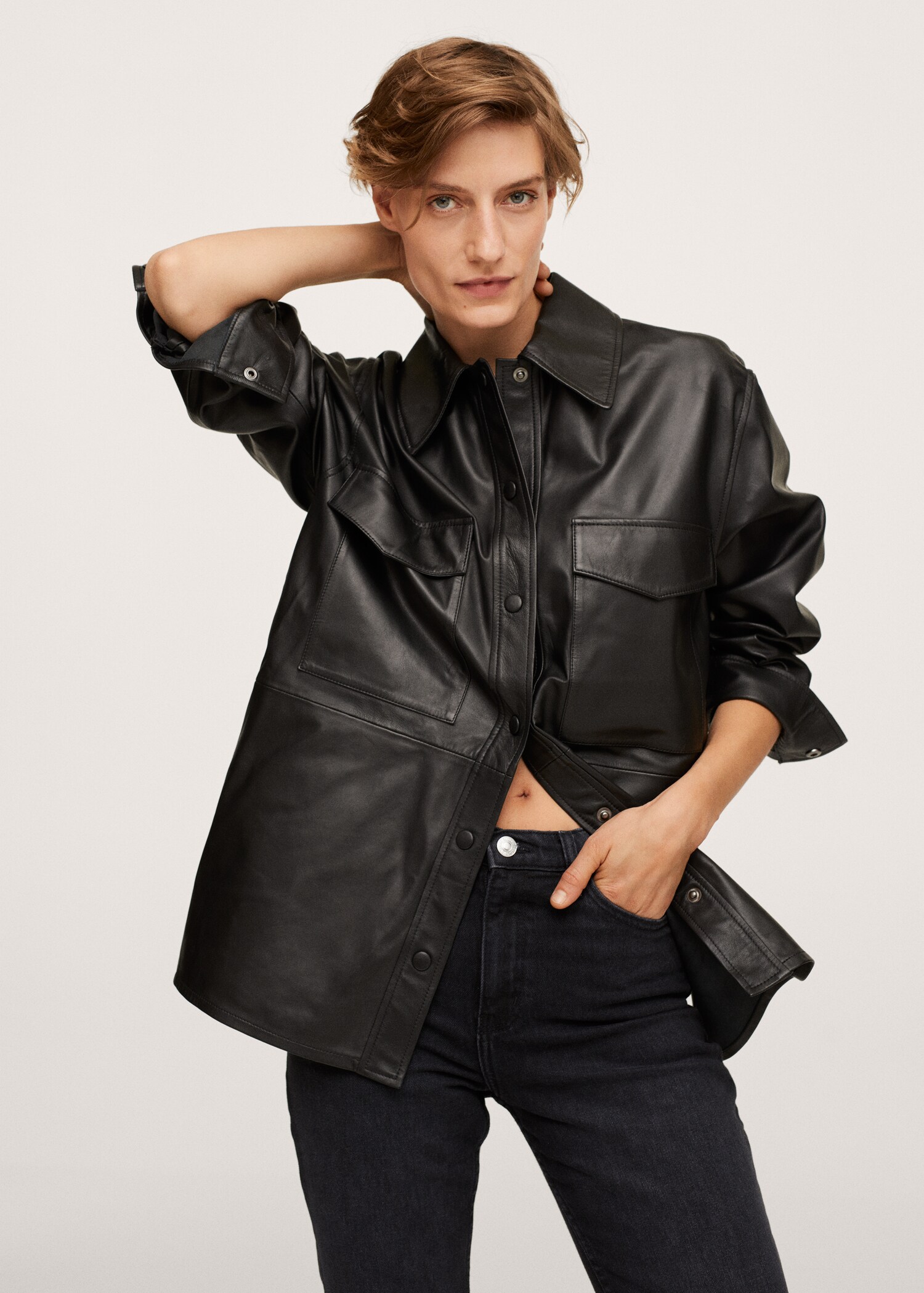 Mom elastic jeans - Details of the article 1