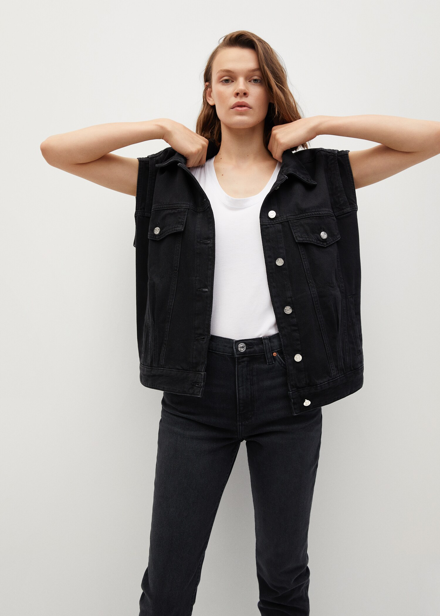 Mom elastic jeans - Details of the article 3