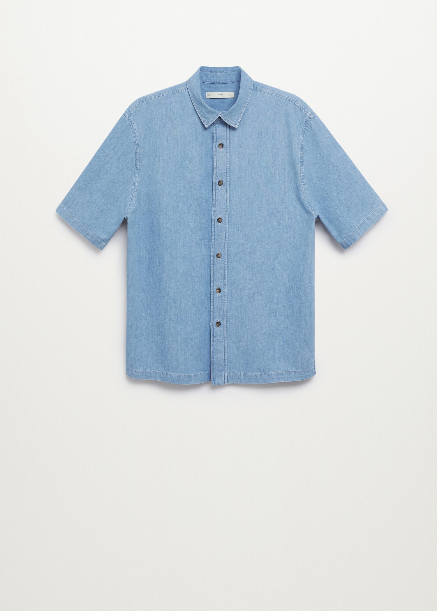 Relaxed fit denim shirt - Article without model