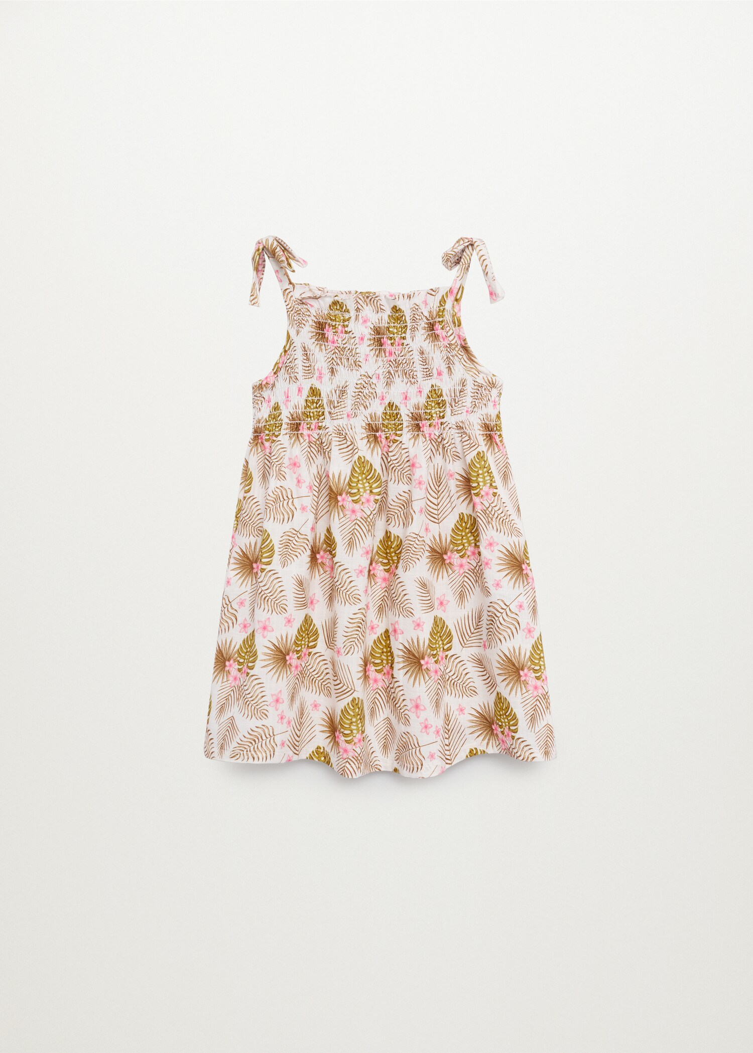 Vestido algodón estampado - Reverso del artículo