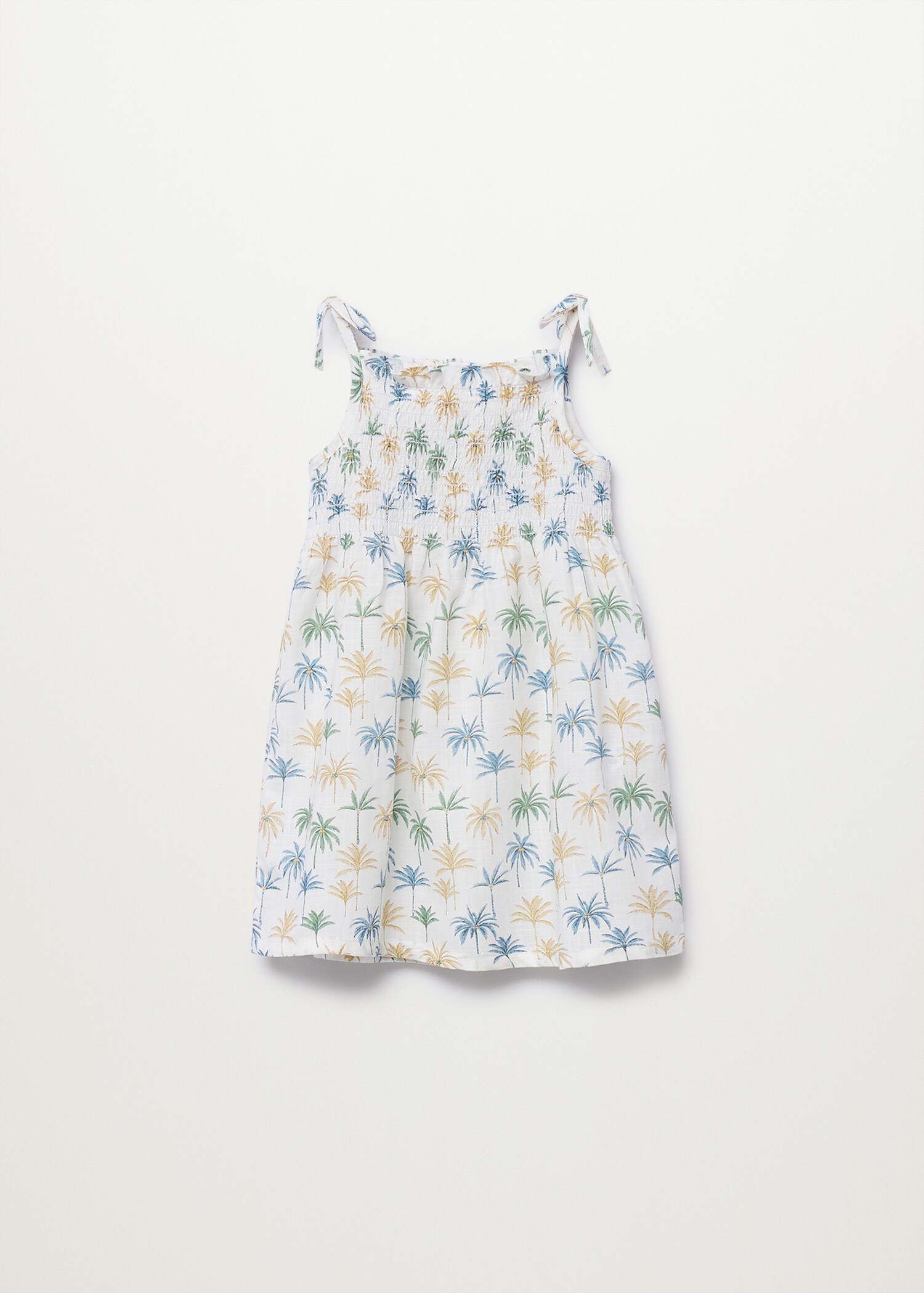 Vestido algodón estampado - Reverso del artículo