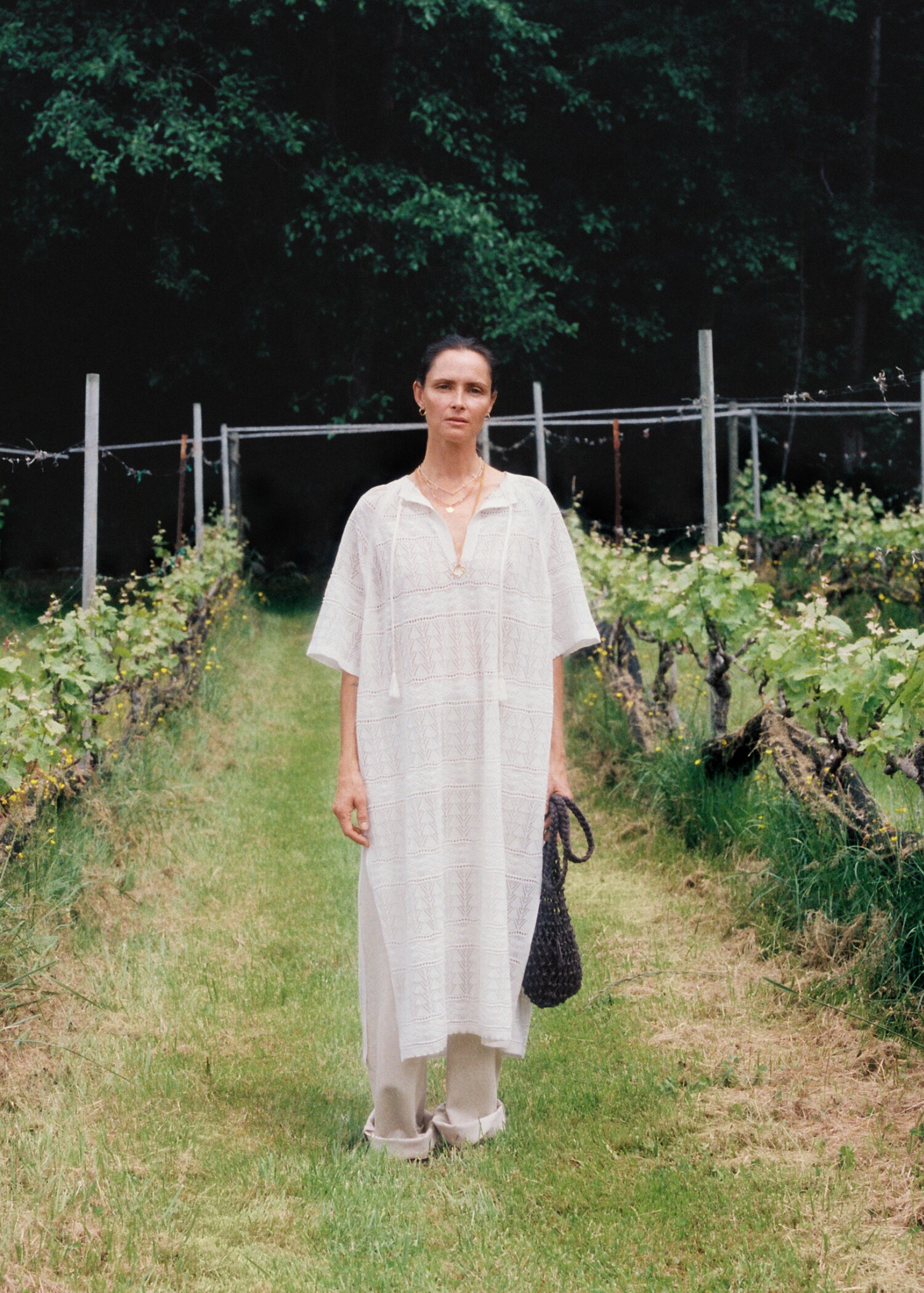 Openwork knit caftan - Details of the article 5