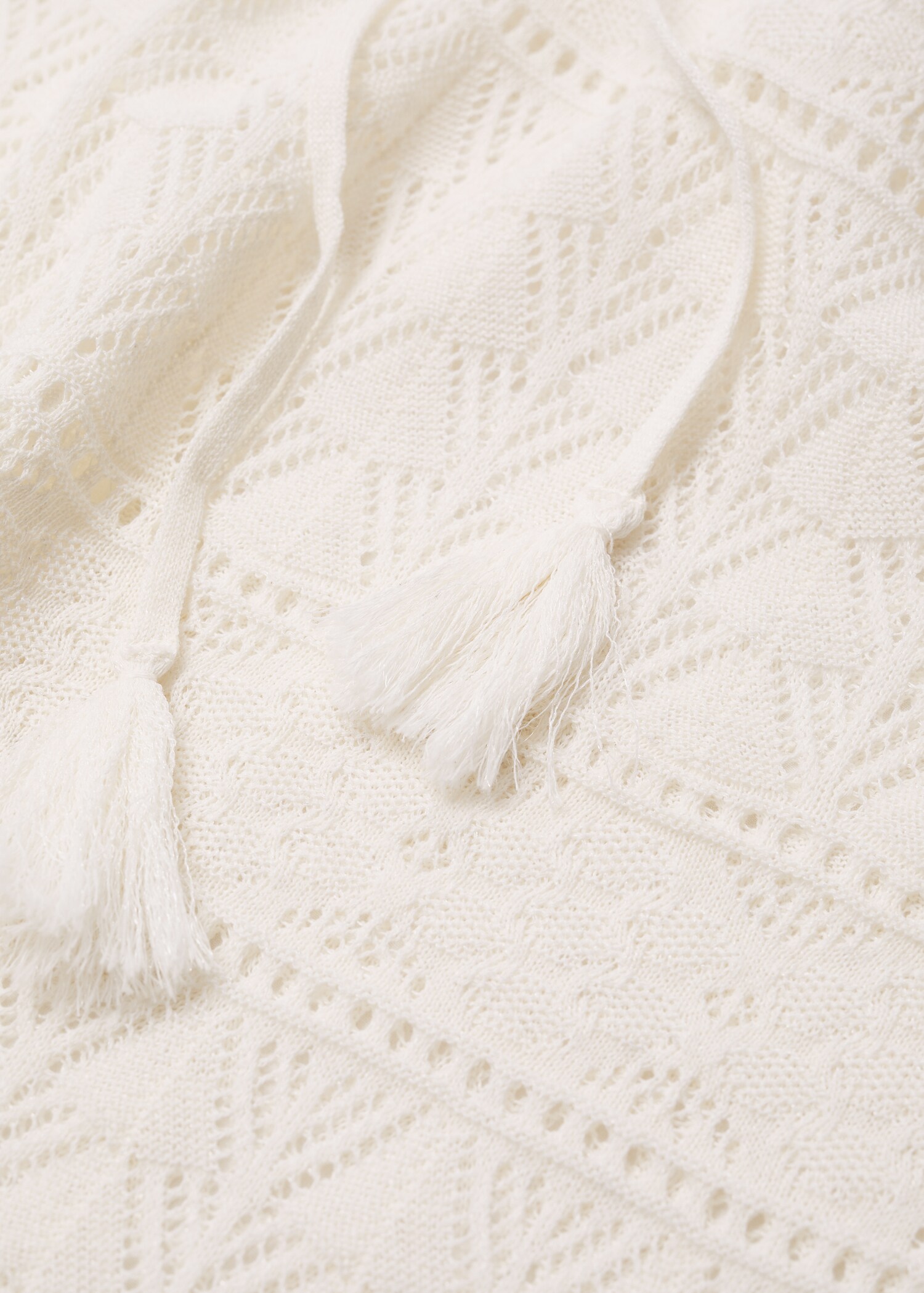 Openwork knit caftan - Details of the article 8