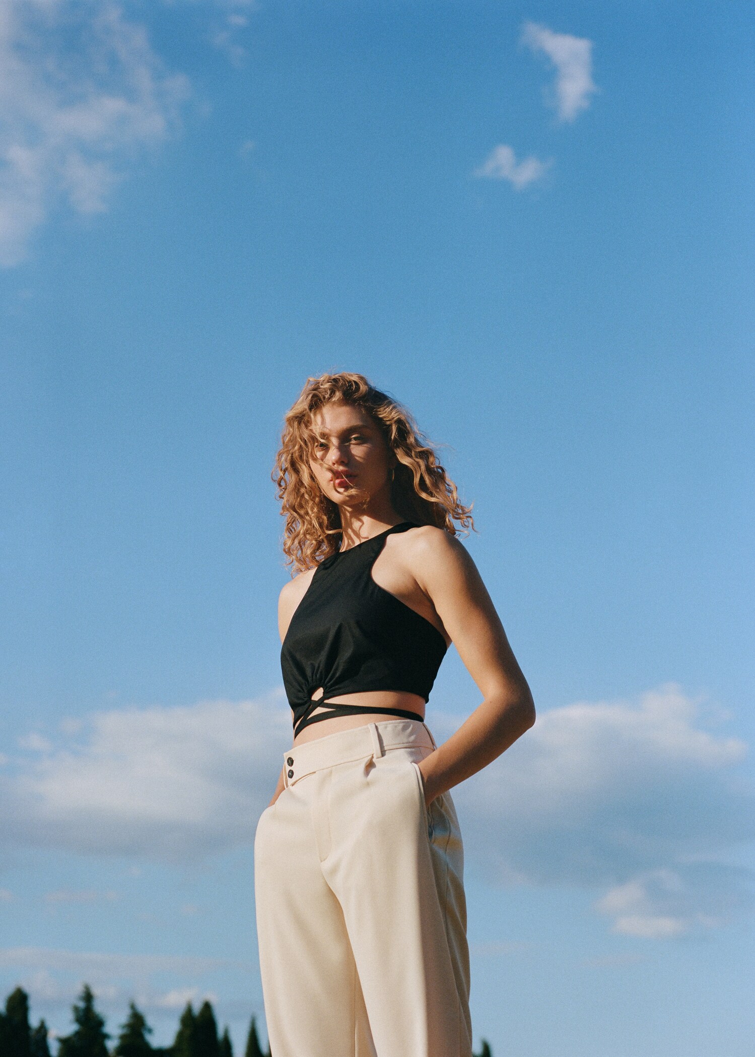Bow crop top - Details of the article 6