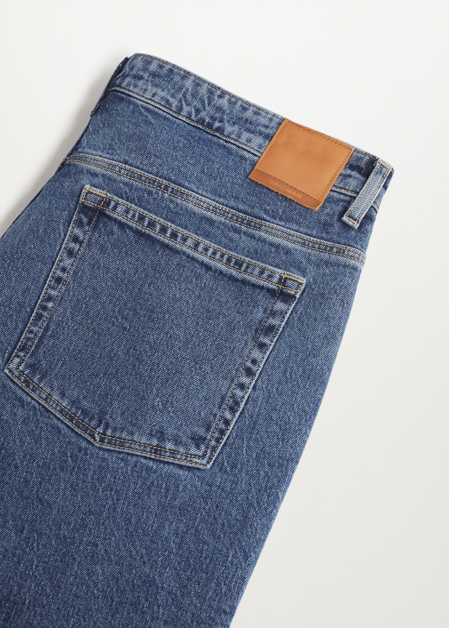 Džíny Hillary loose fit tmavé s efektem oprání - Detail zboží 8