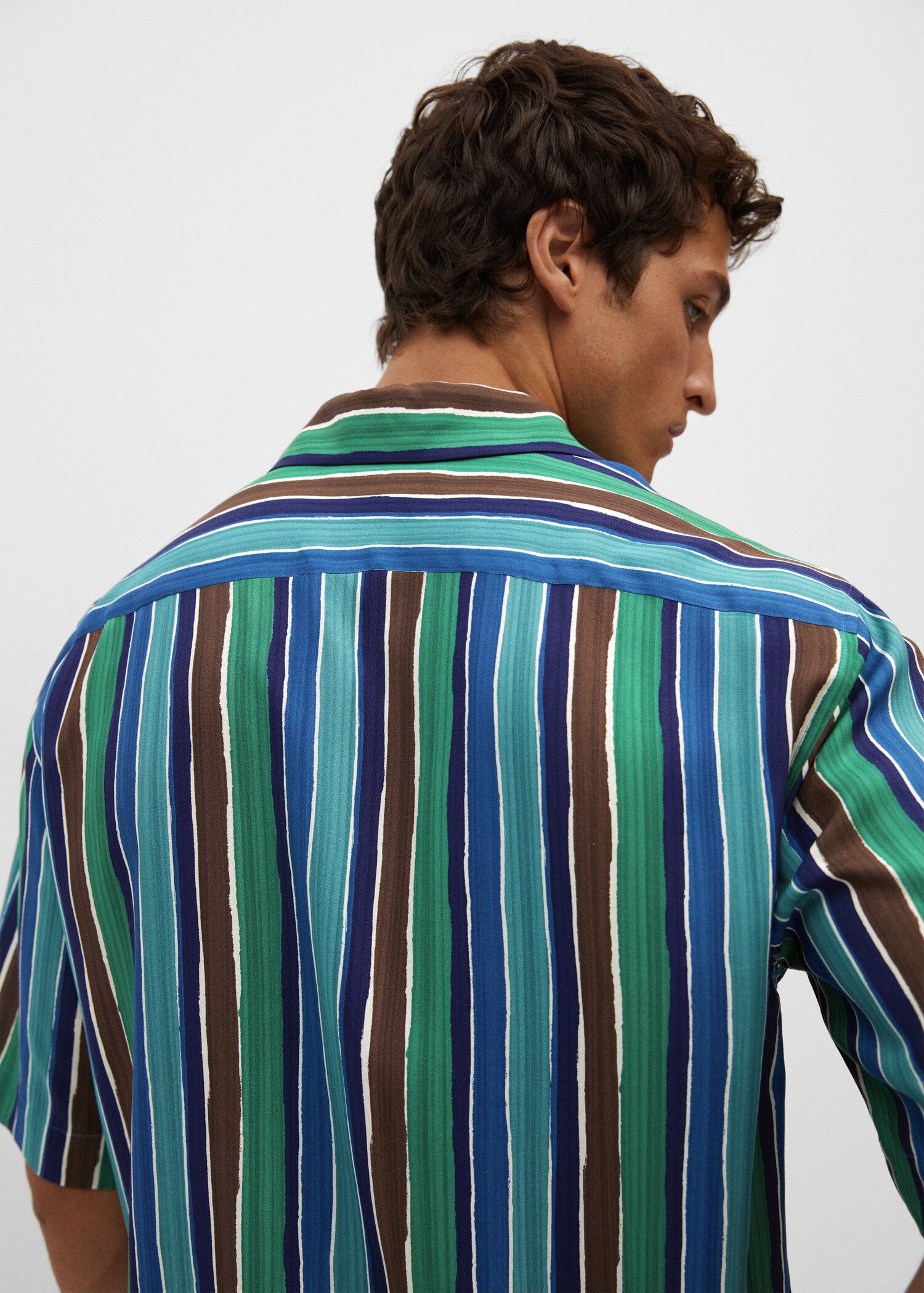 Camisa fluida bowling rayas - Detalle del artículo 3