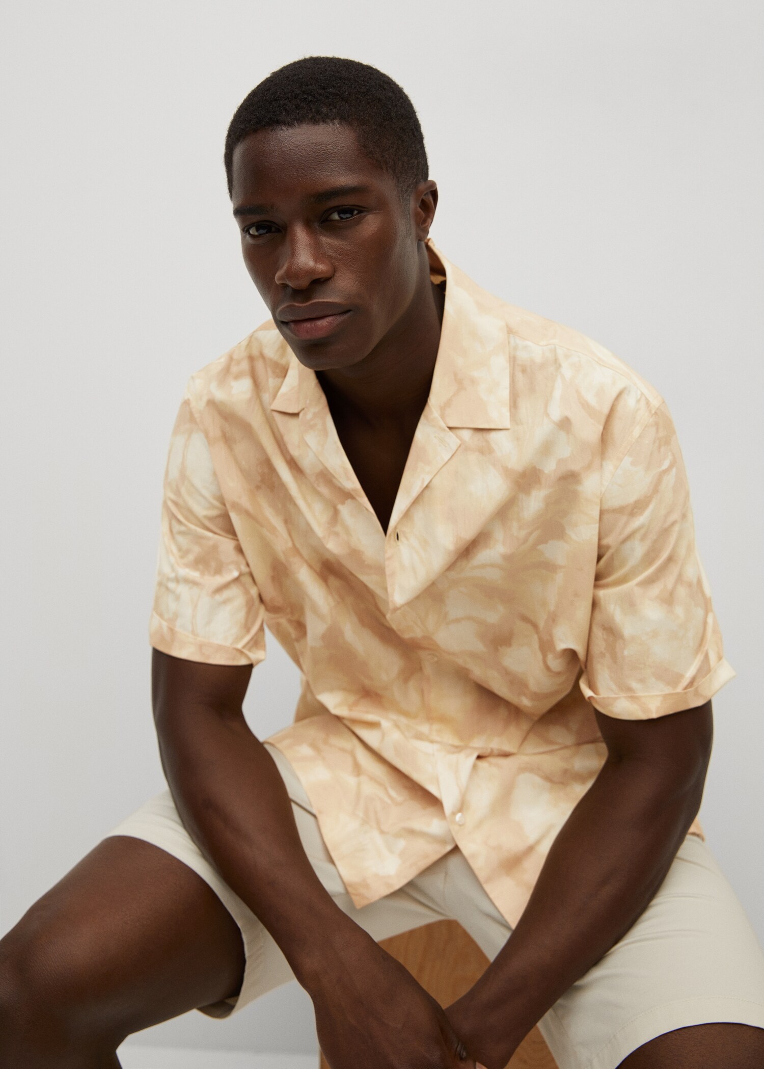 Camisa algodón estampada - Detalle del artículo 2