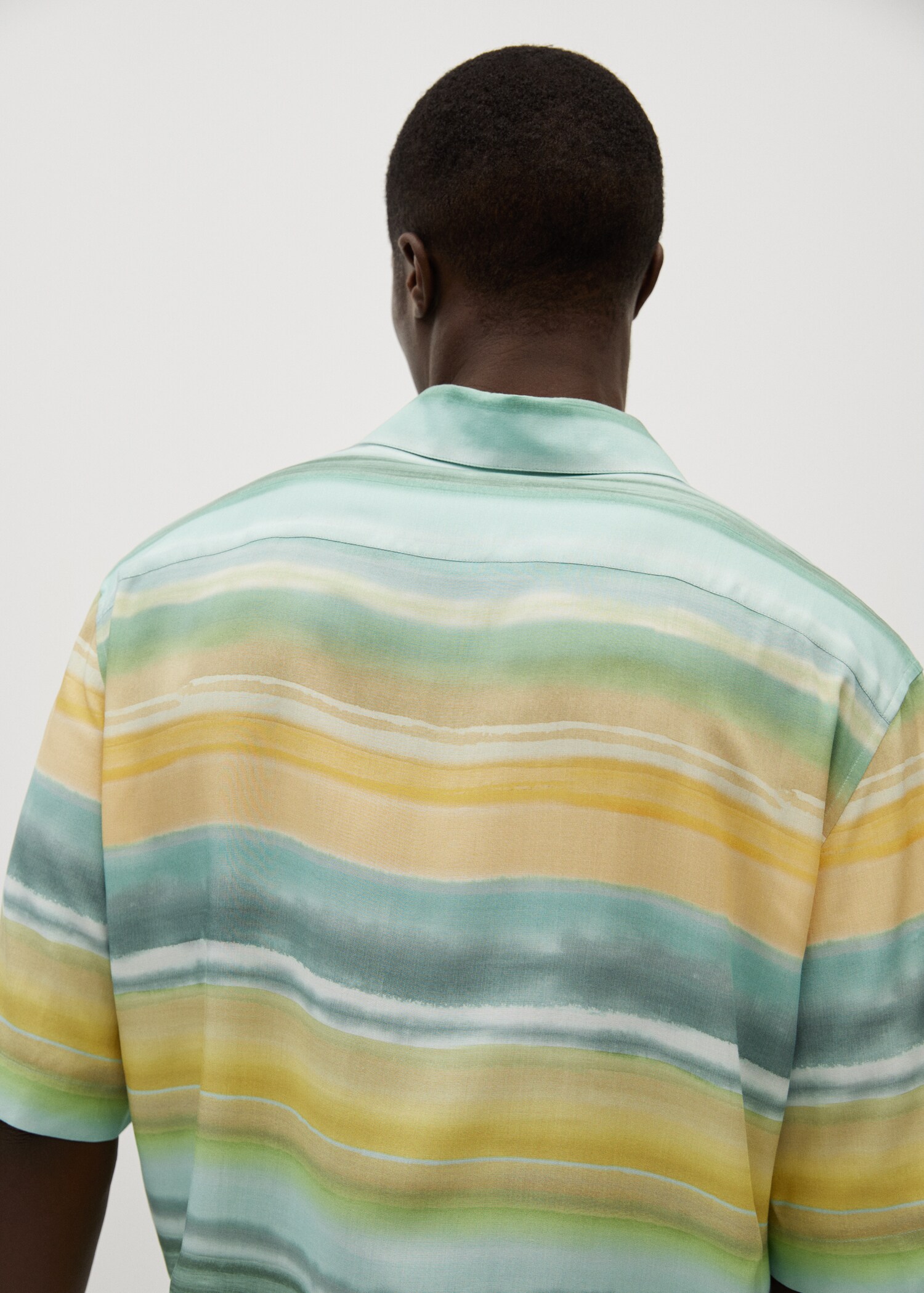 Camisa estampada fluida - Detalle del artículo 3