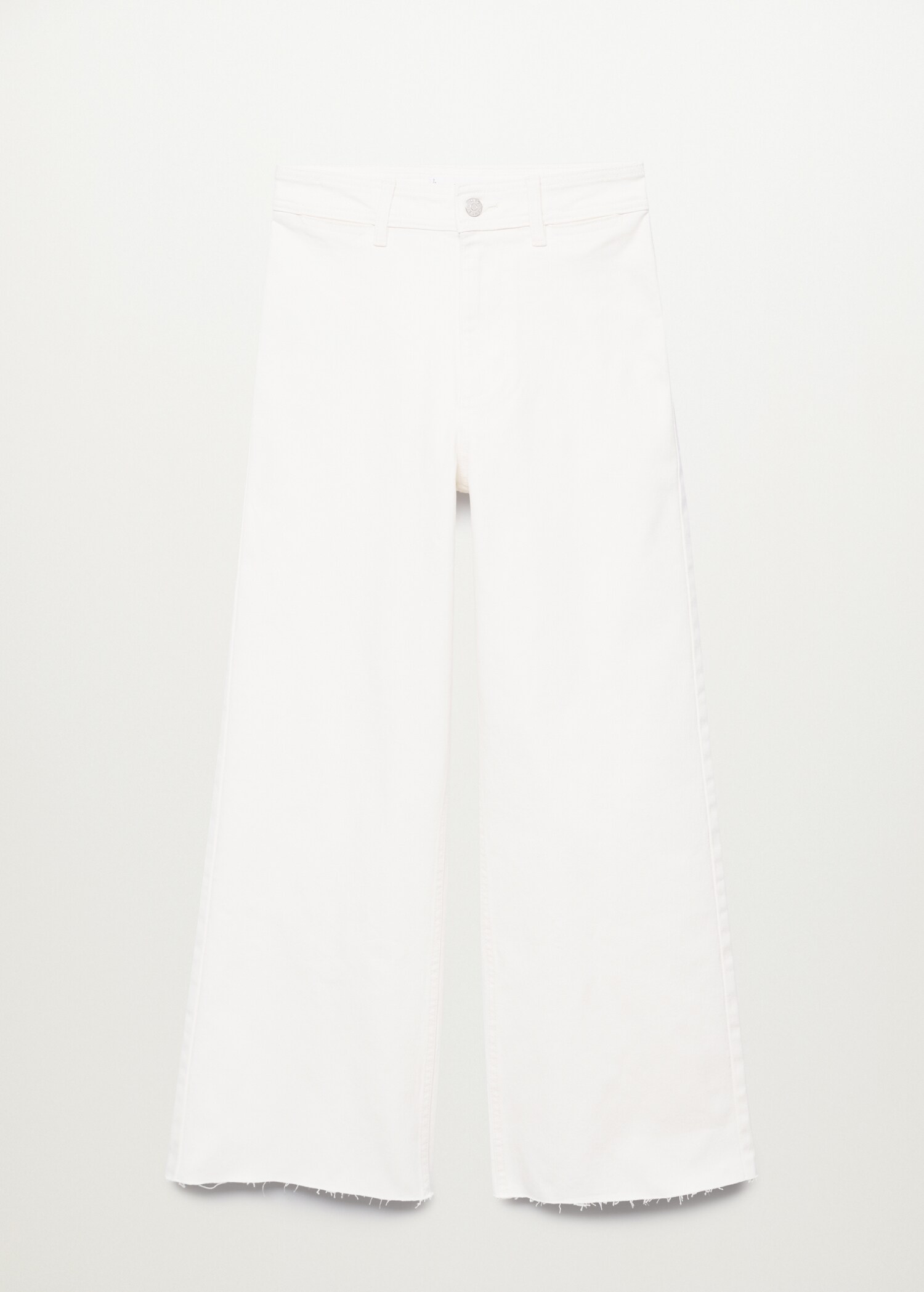 Džíny culottes s vysokým elastickým pasem - Zboží bez modelu