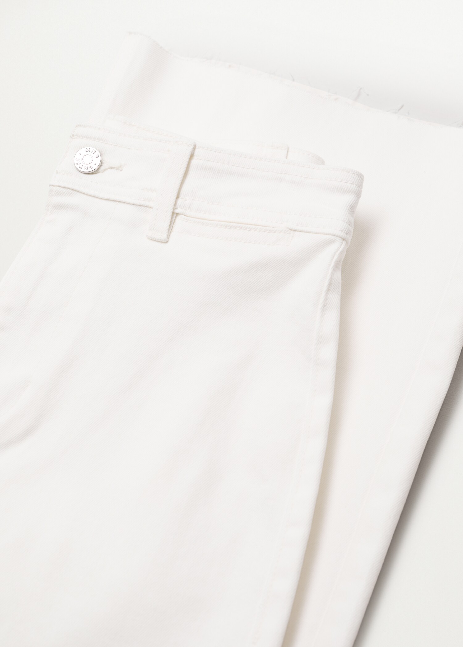 Džíny culottes s vysokým elastickým pasem - Detail zboží 8