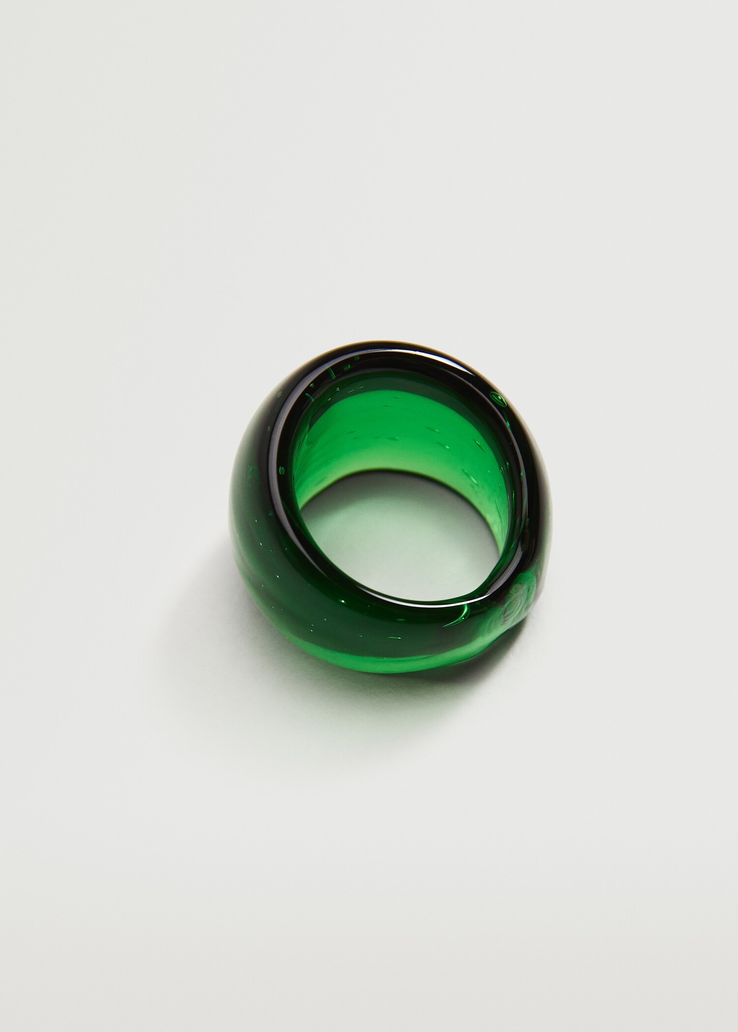 Anillo grande cristal - Plano medio