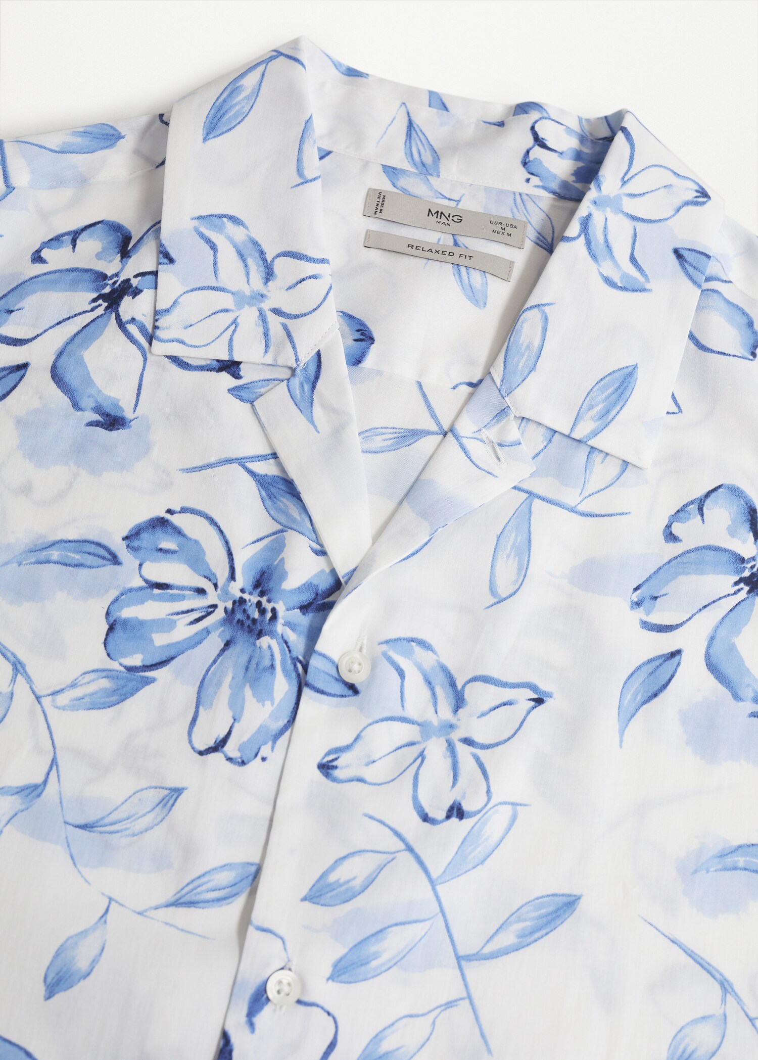 Camisa relaxed estampado hawaiano  - Detalle del artículo 8