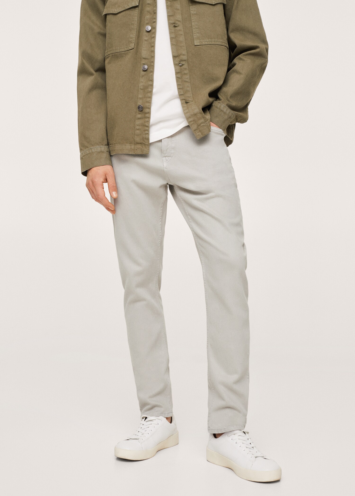 Jeans Tom tapered fit lyocell - Plano medio