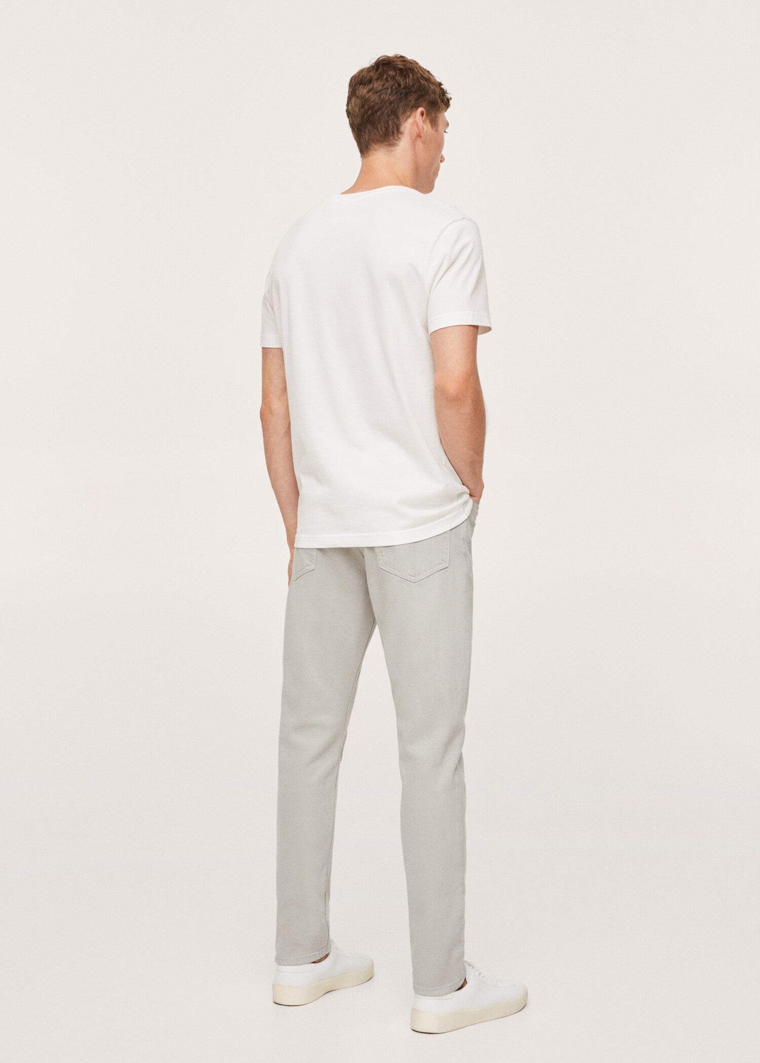 Jeans Tom tapered fit lyocell - Reverso del artículo