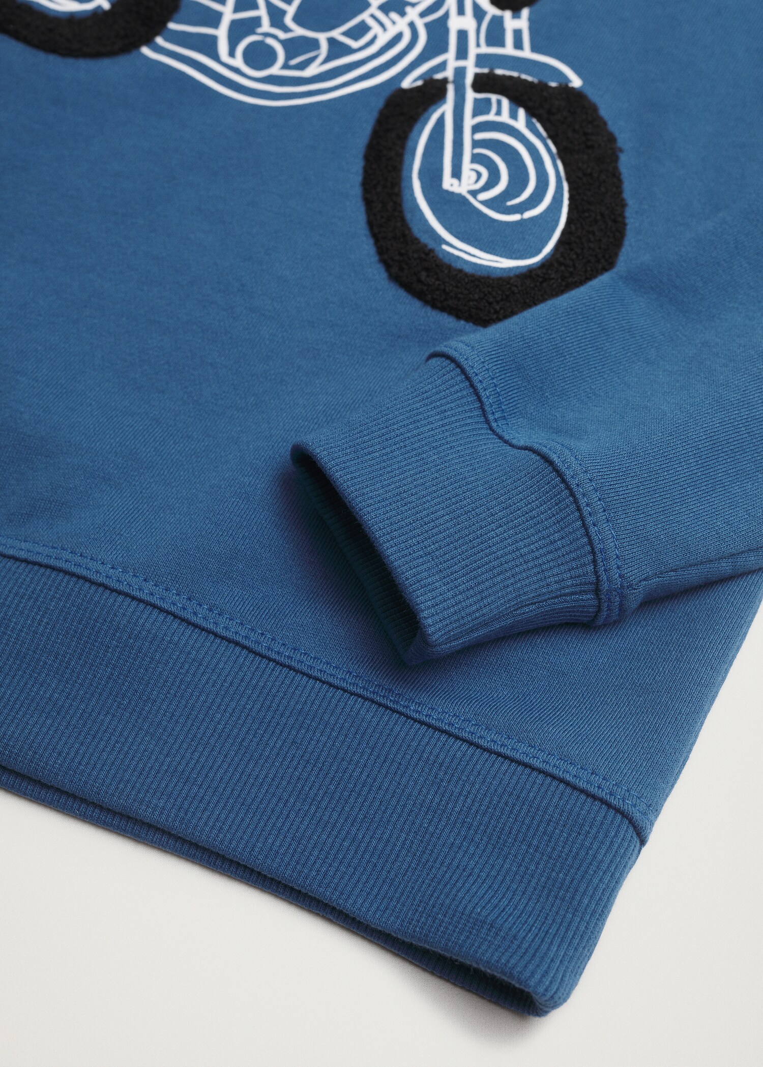 Sudadera algodón textura - Detalle del artículo 8