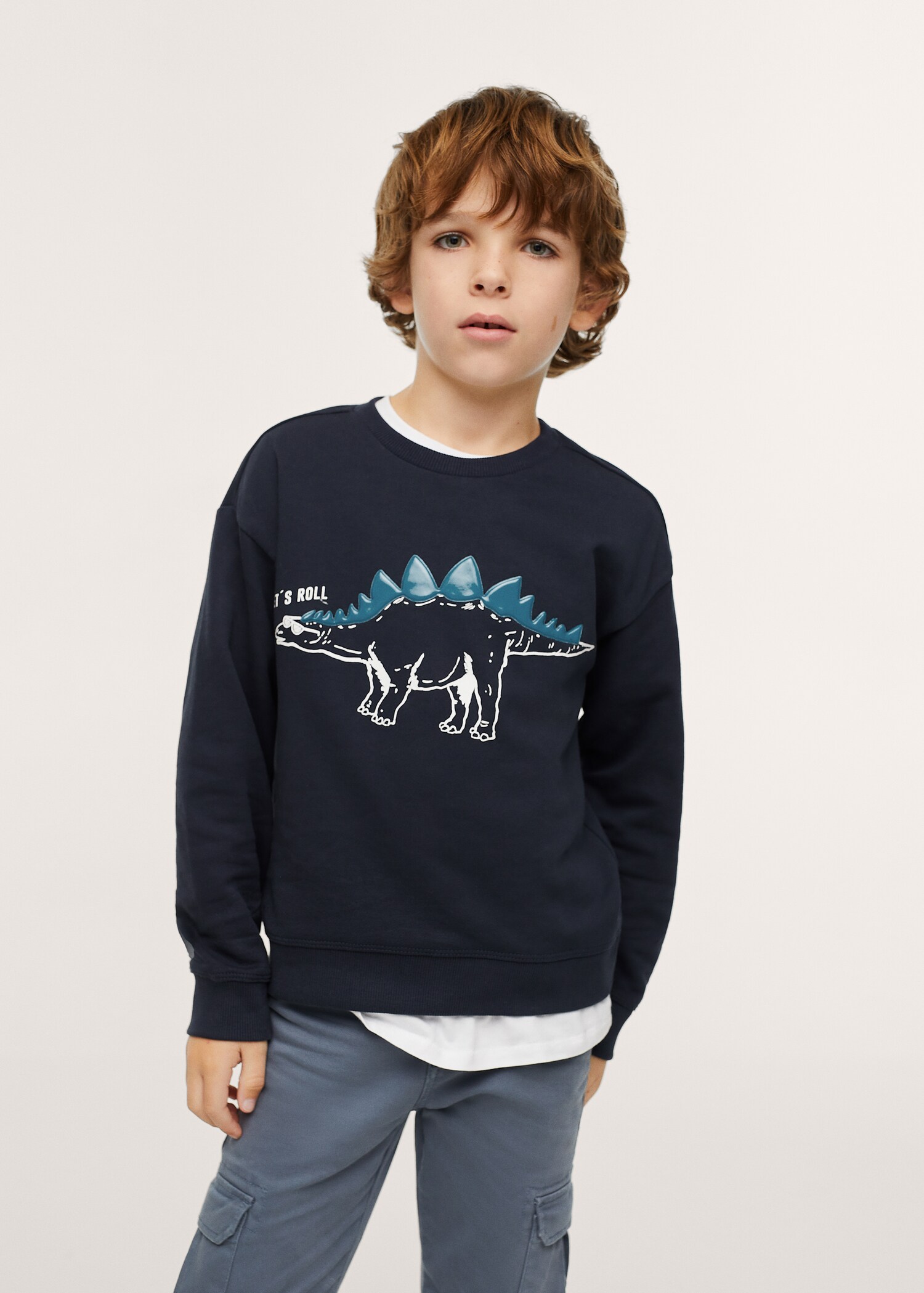 Sudadera algodón textura - Detalle del artículo 1