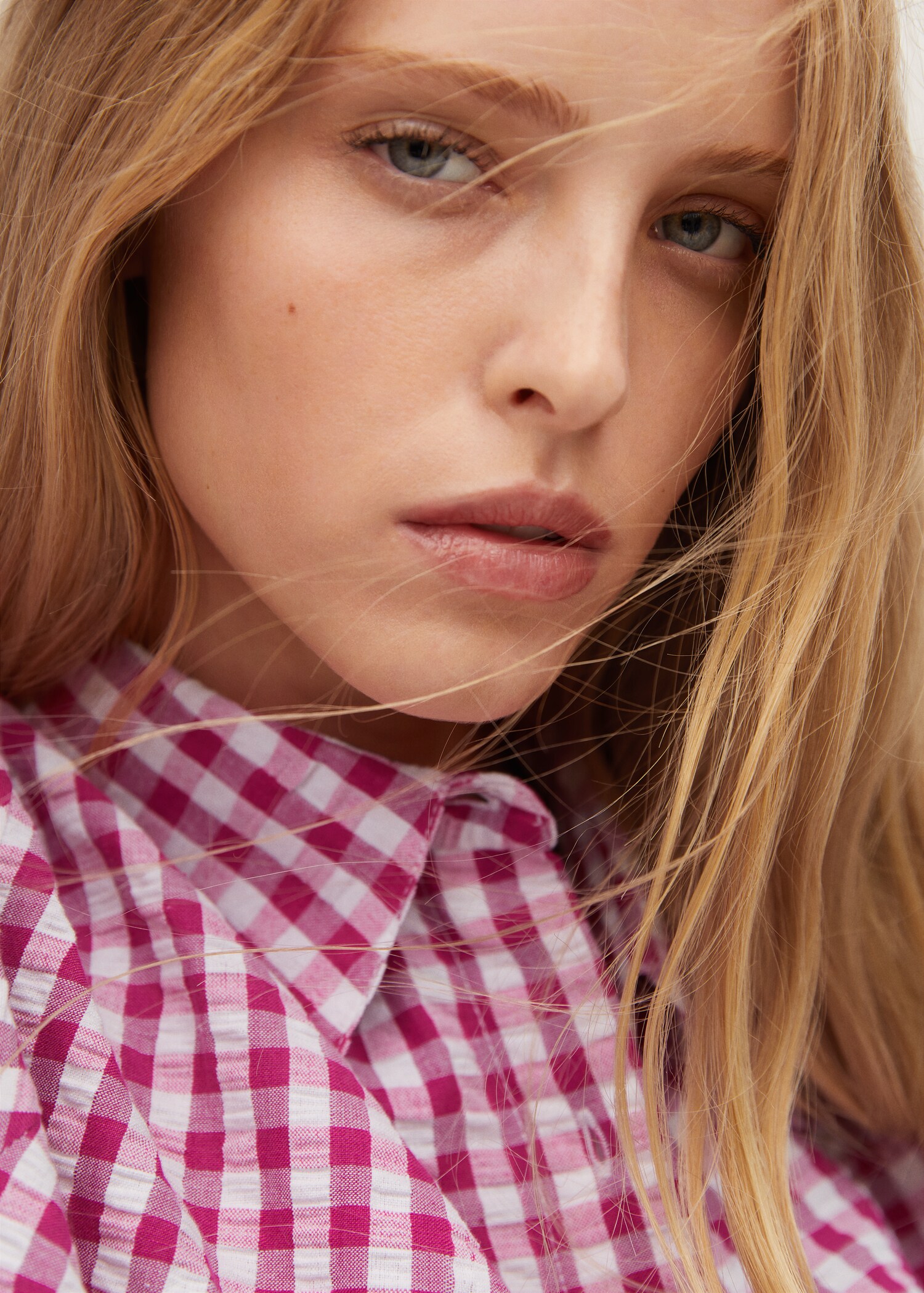 Camisa oversize cuadros  - Detalle del artículo 1